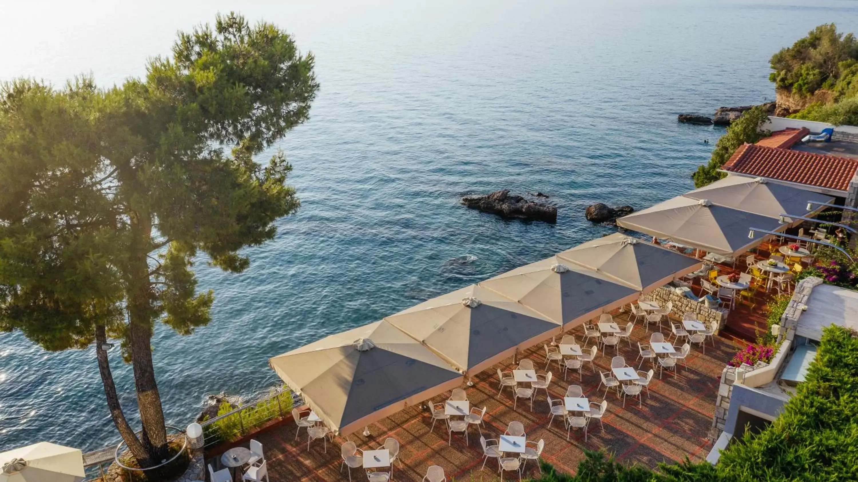 Bird's eye view in Akti Taygetos - Conference Resort Bird's eye view in Akti Taygetos - Conference Resort
