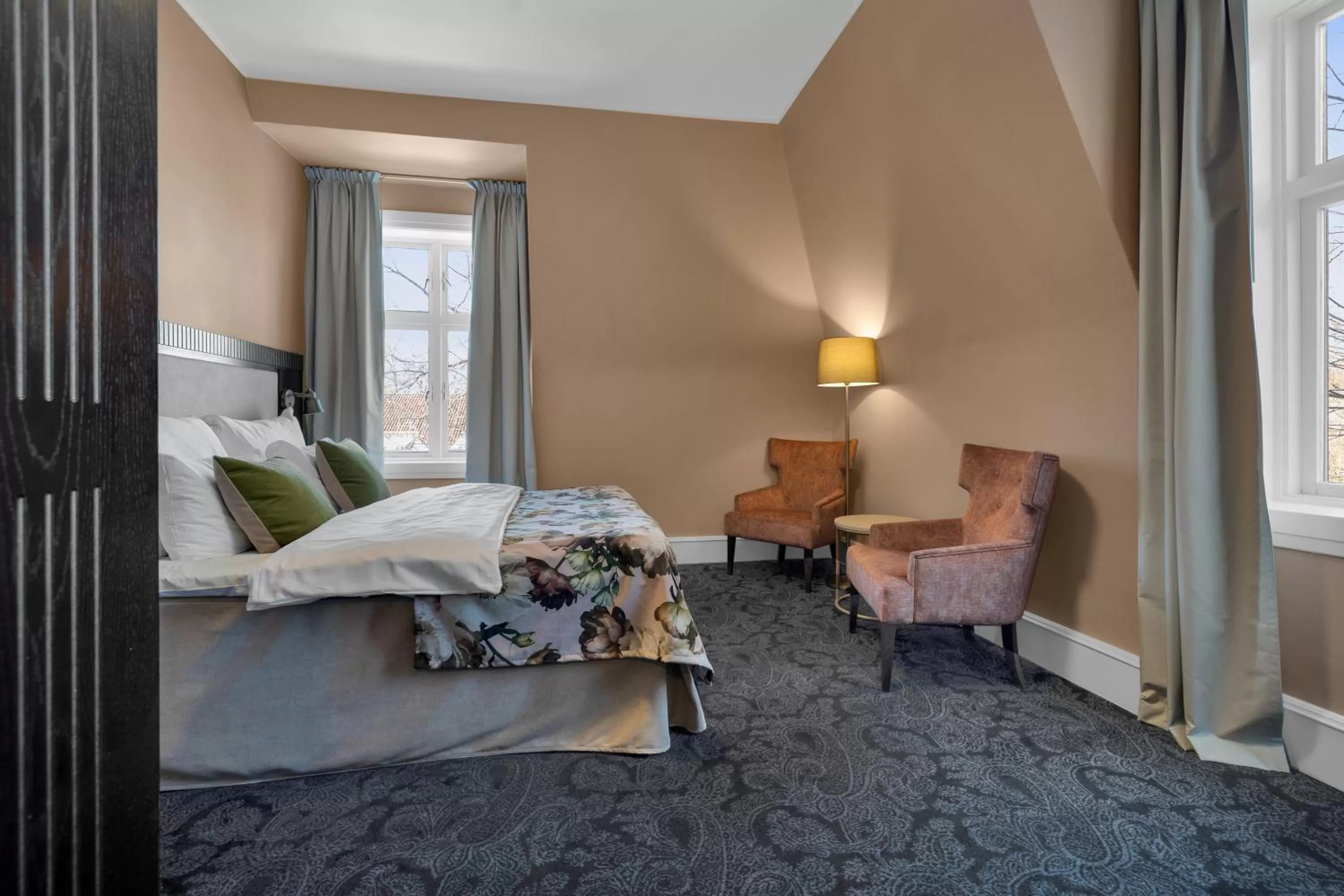 Bed in Home Hotel Gabelshus