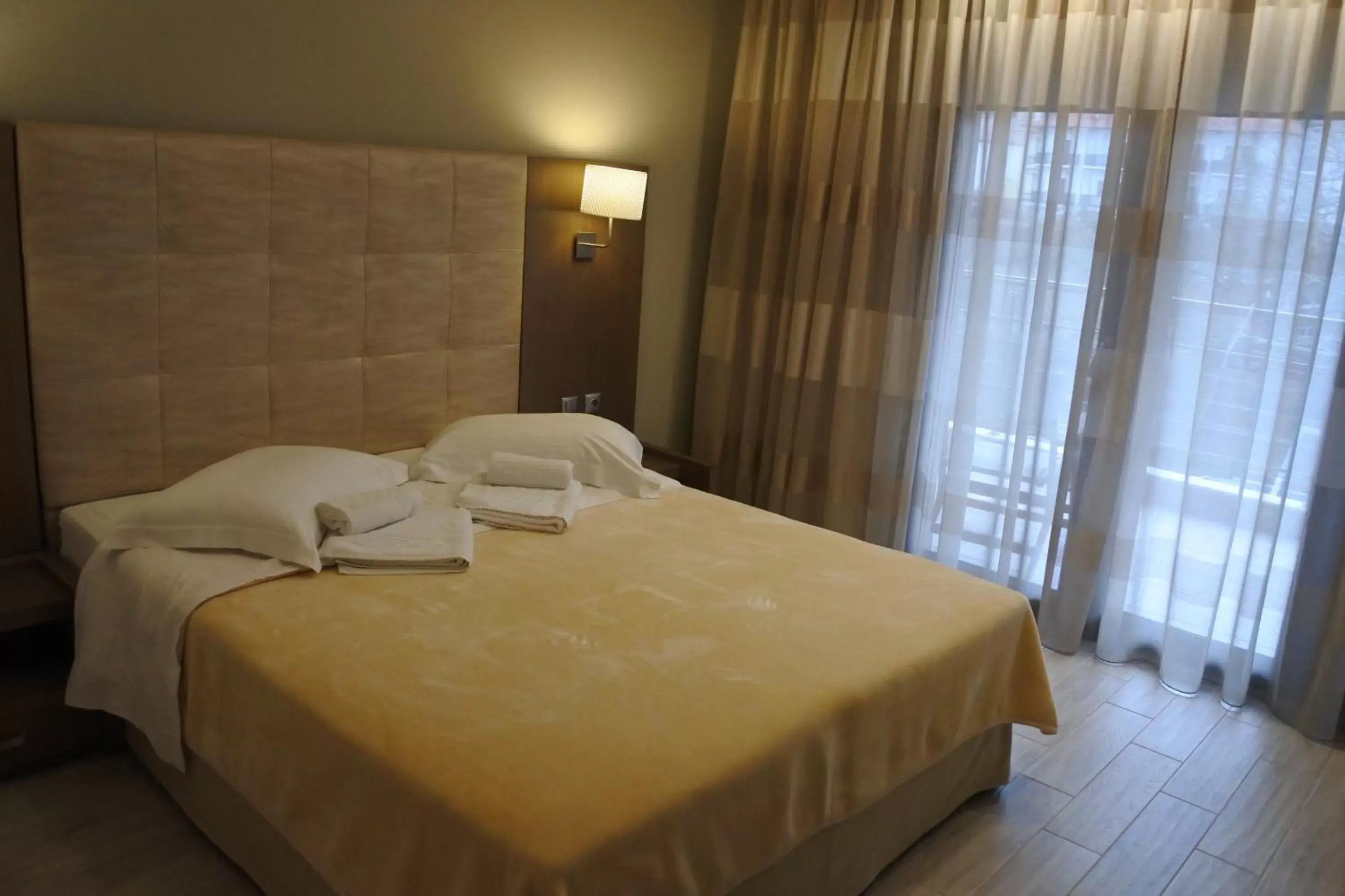 Bed in Hotel Konaki