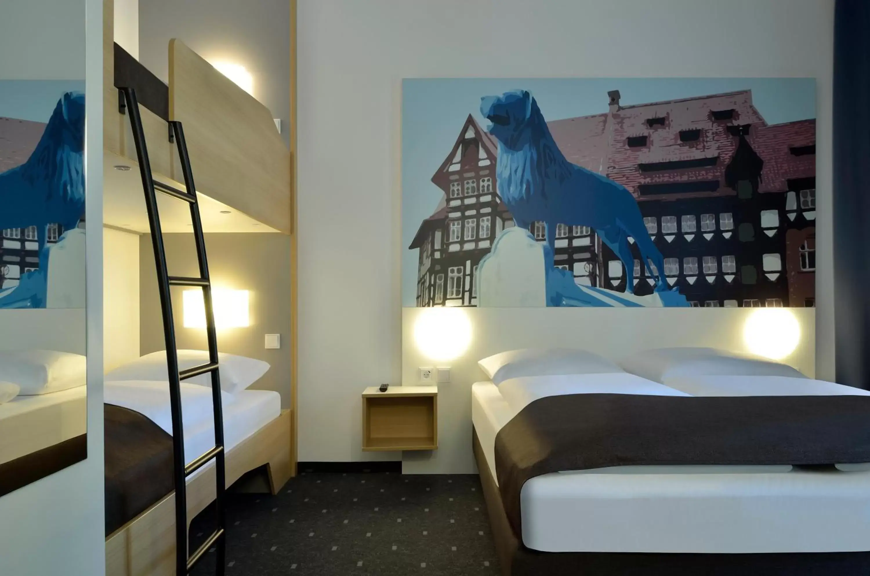 Photo of the whole room, Bed in B&B Hotel Braunschweig-City