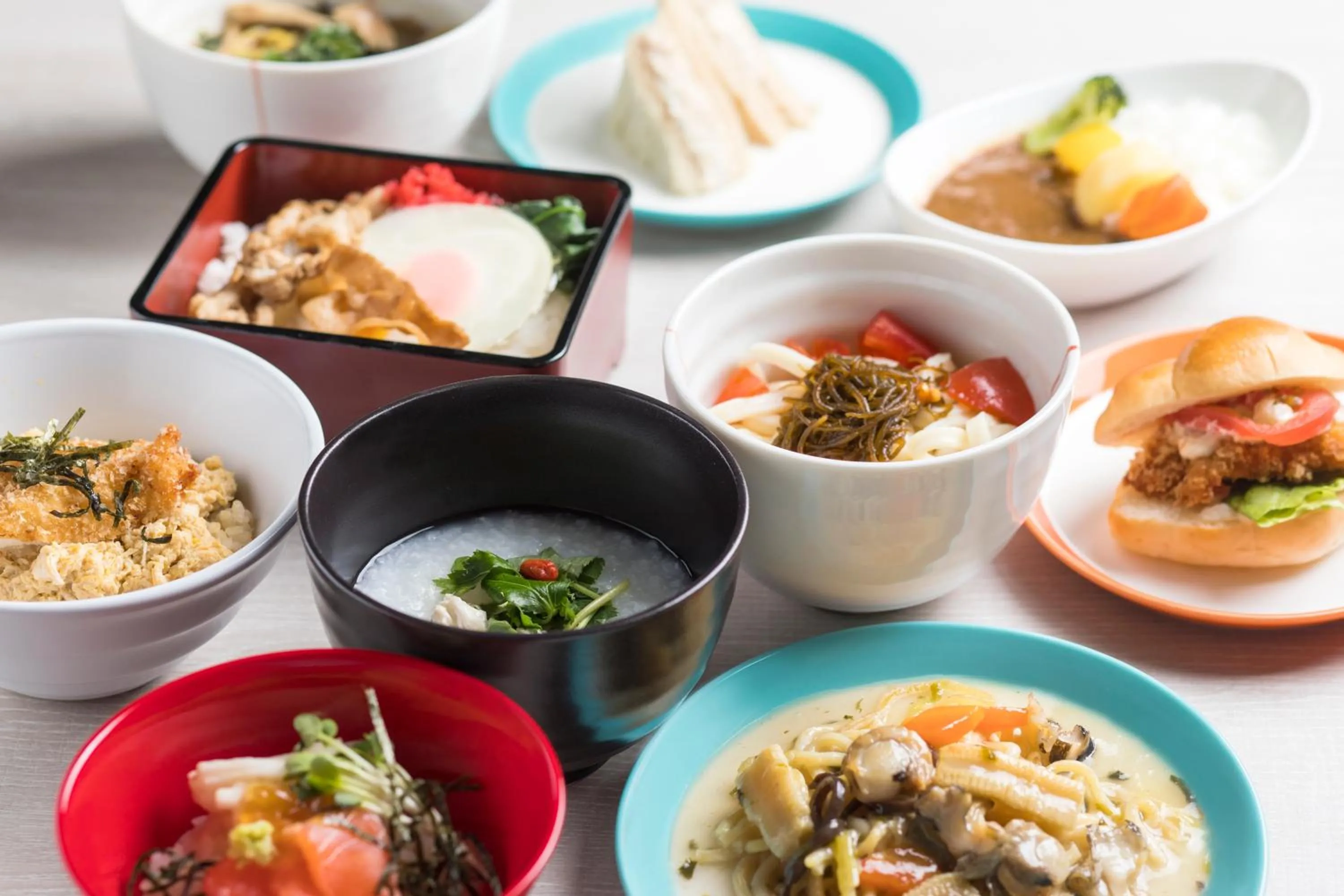 Breakfast in Kitayuzawa Mori no soraniwa