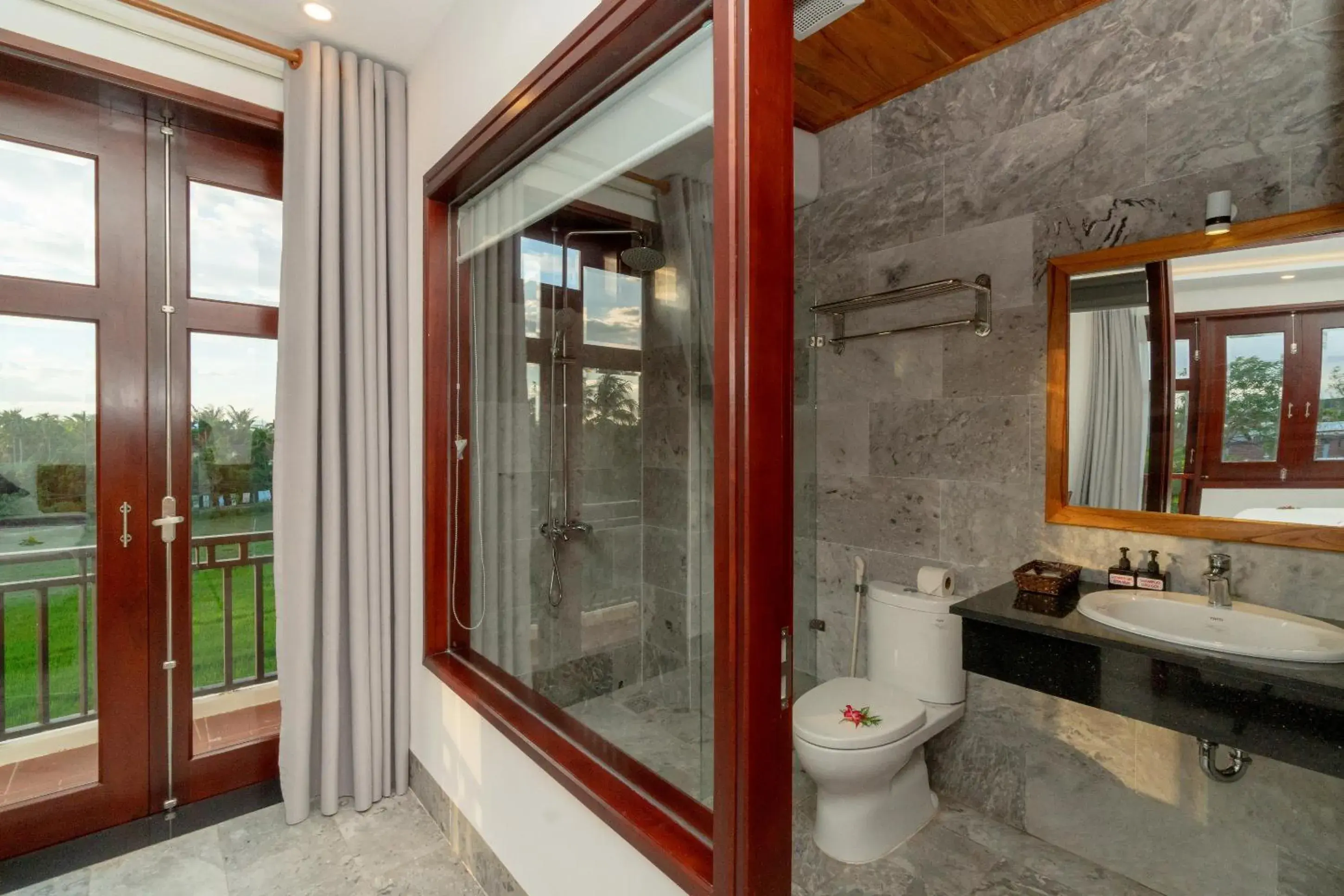 Shower, Bathroom in Lama Villa Hoi An