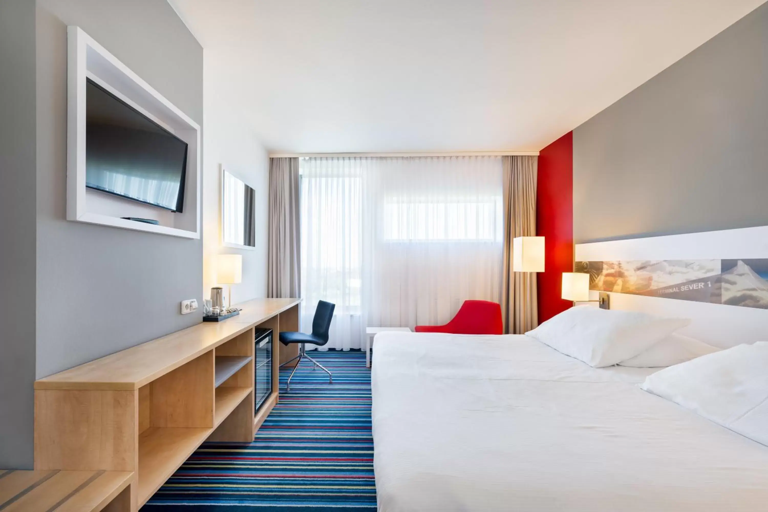 Photo of the whole room, Bed in Holiday Inn Prague Airport, an IHG Hotel