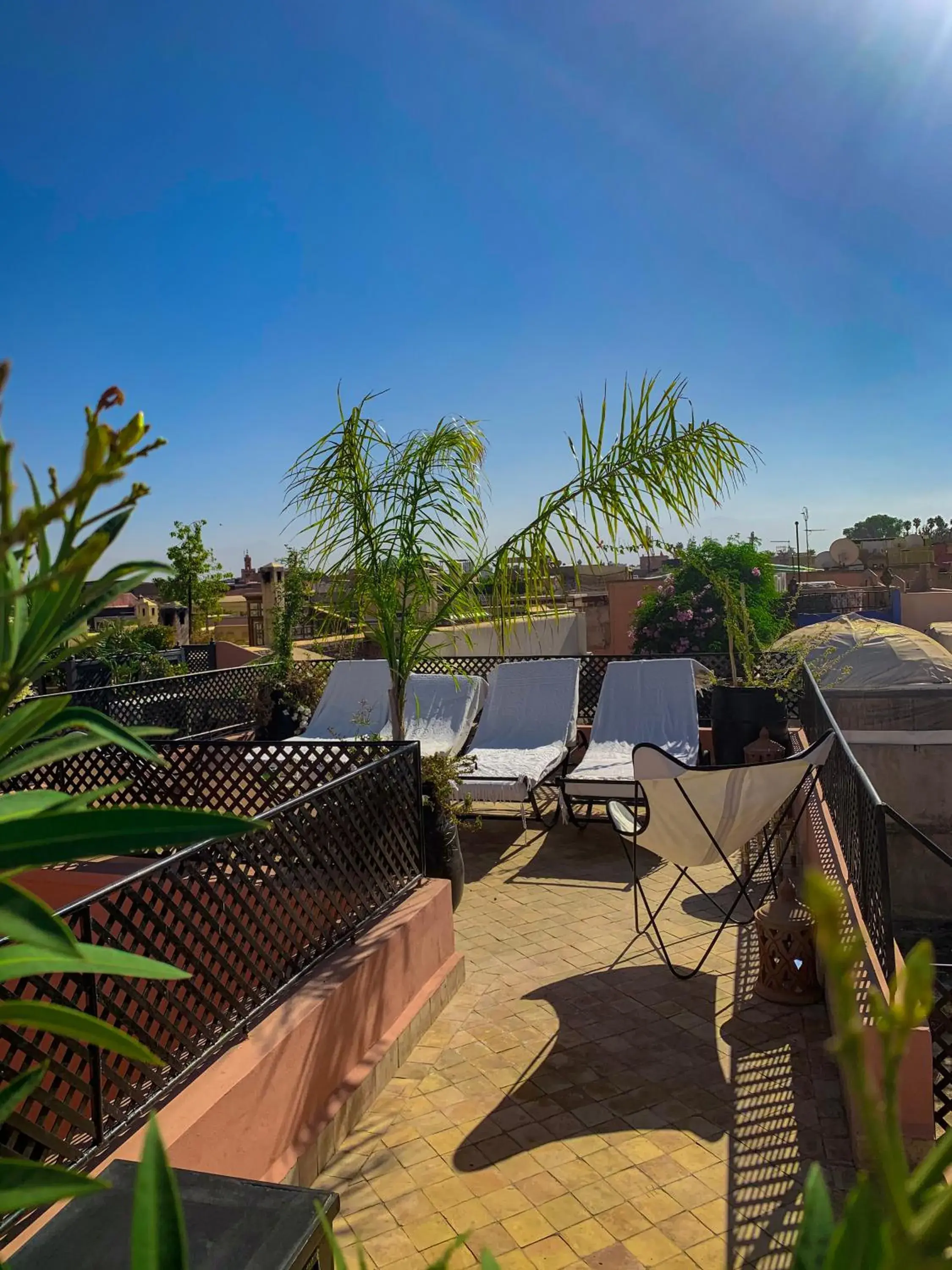 Balcony/Terrace in Riad Abaka hotel & boutique