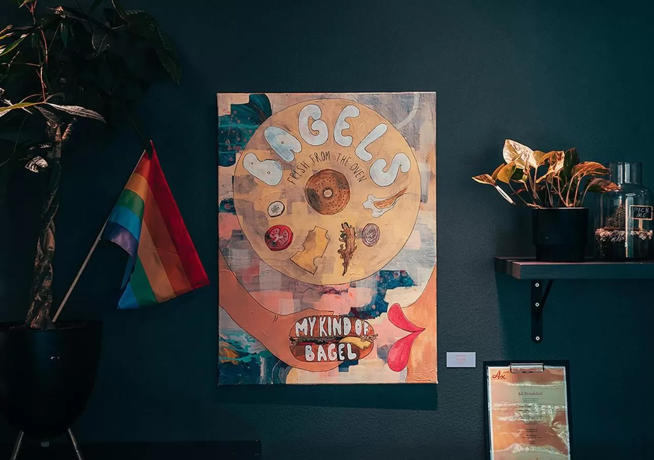 Decorative detail in Hotel AX