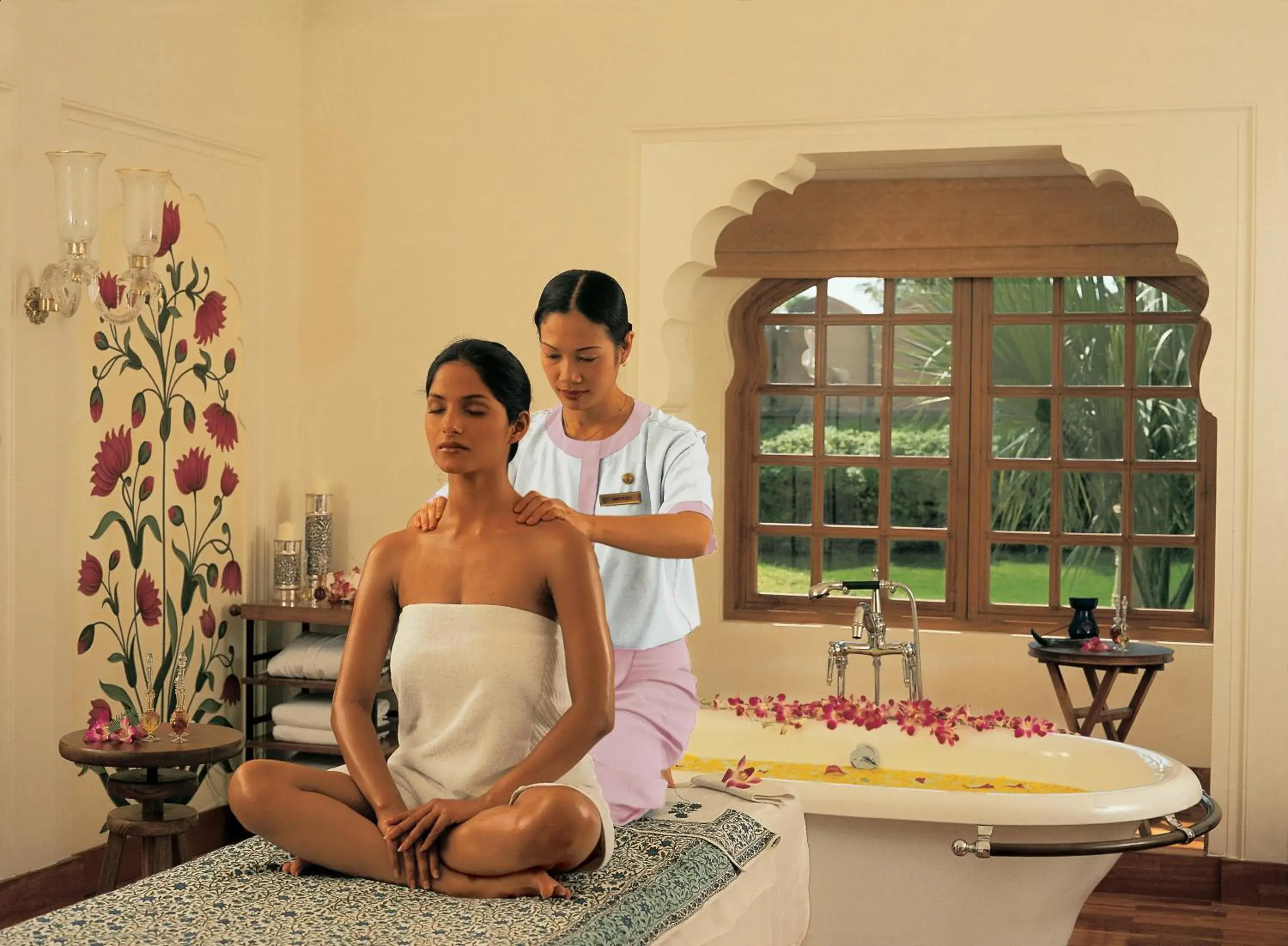 Spa and wellness centre/facilities in The Oberoi Rajvilas Jaipur Spa and wellness centre/facilities in The Oberoi Rajvilas Jaipur