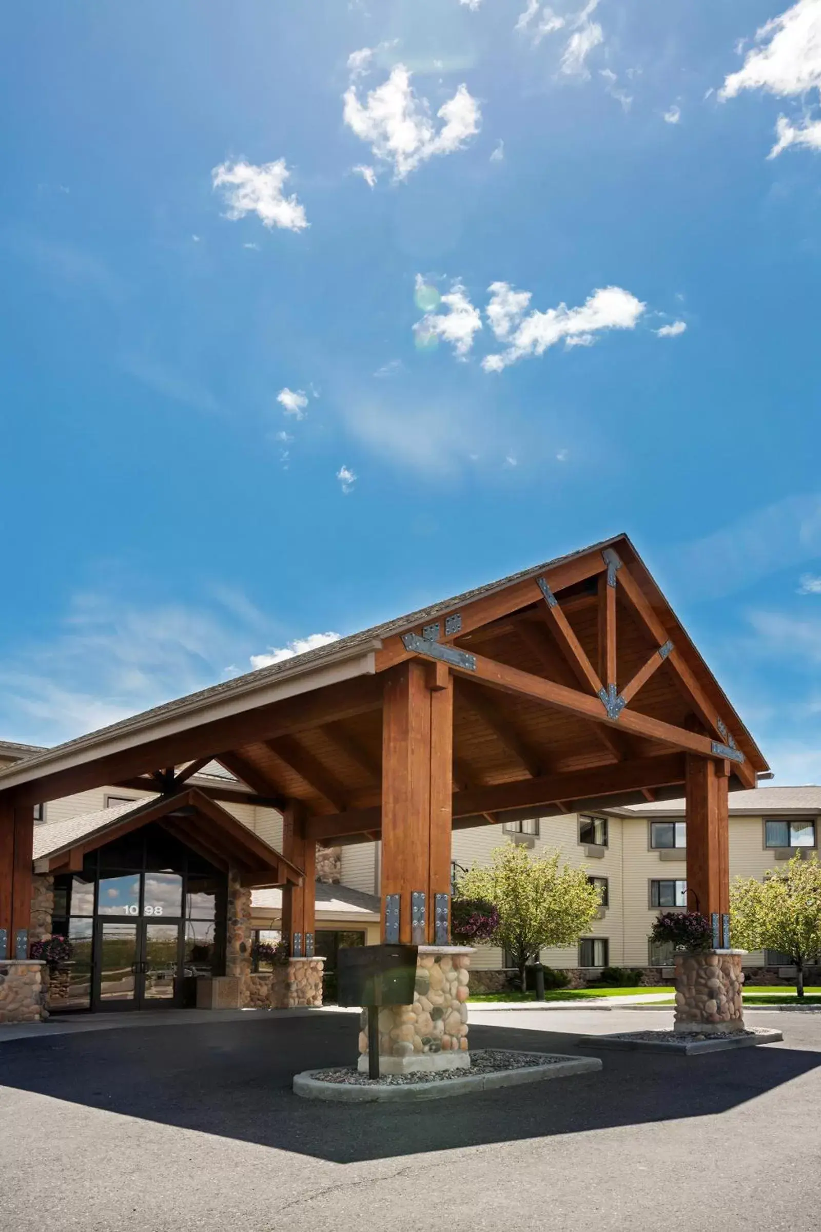 Facade/entrance, Property Building in AmericInn by Wyndham Rexburg BYUI