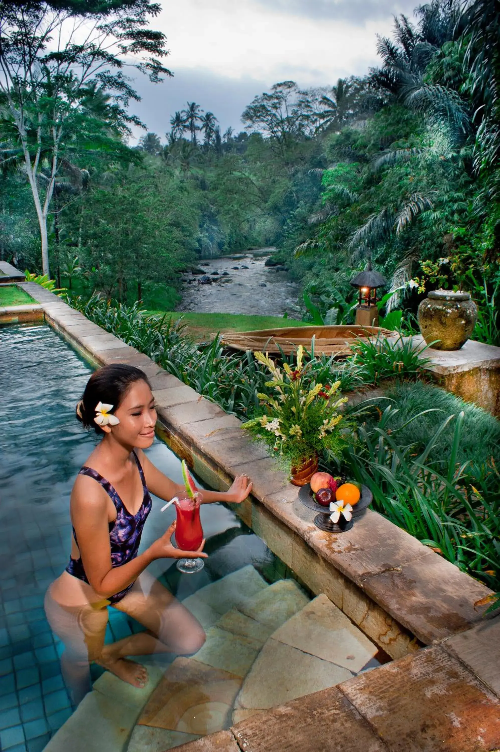 Swimming pool in Villa Semana