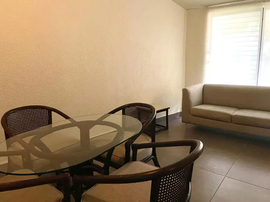 Property building, Seating Area in Sina Suites