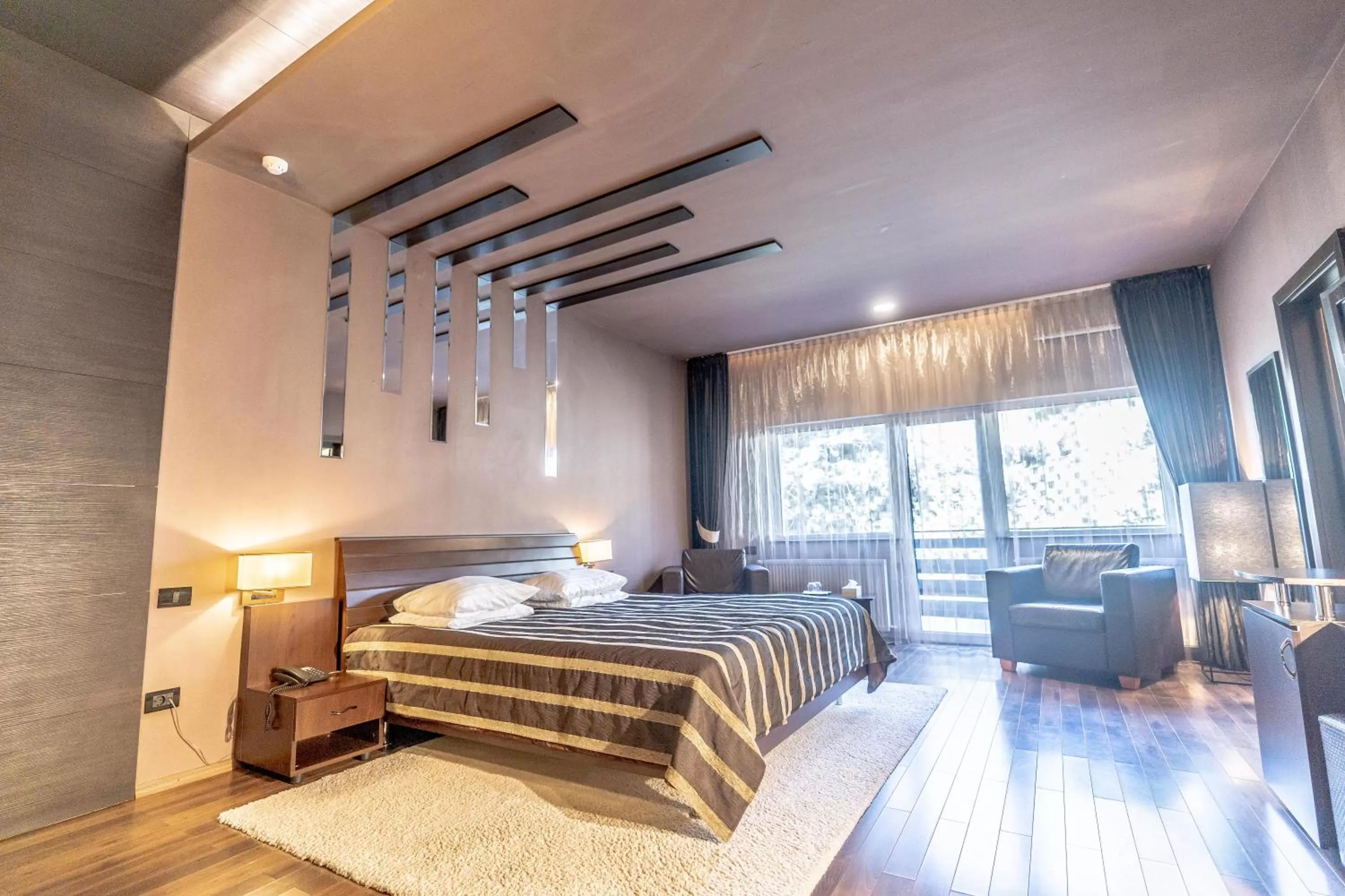 Bed in Hotel Belvedere