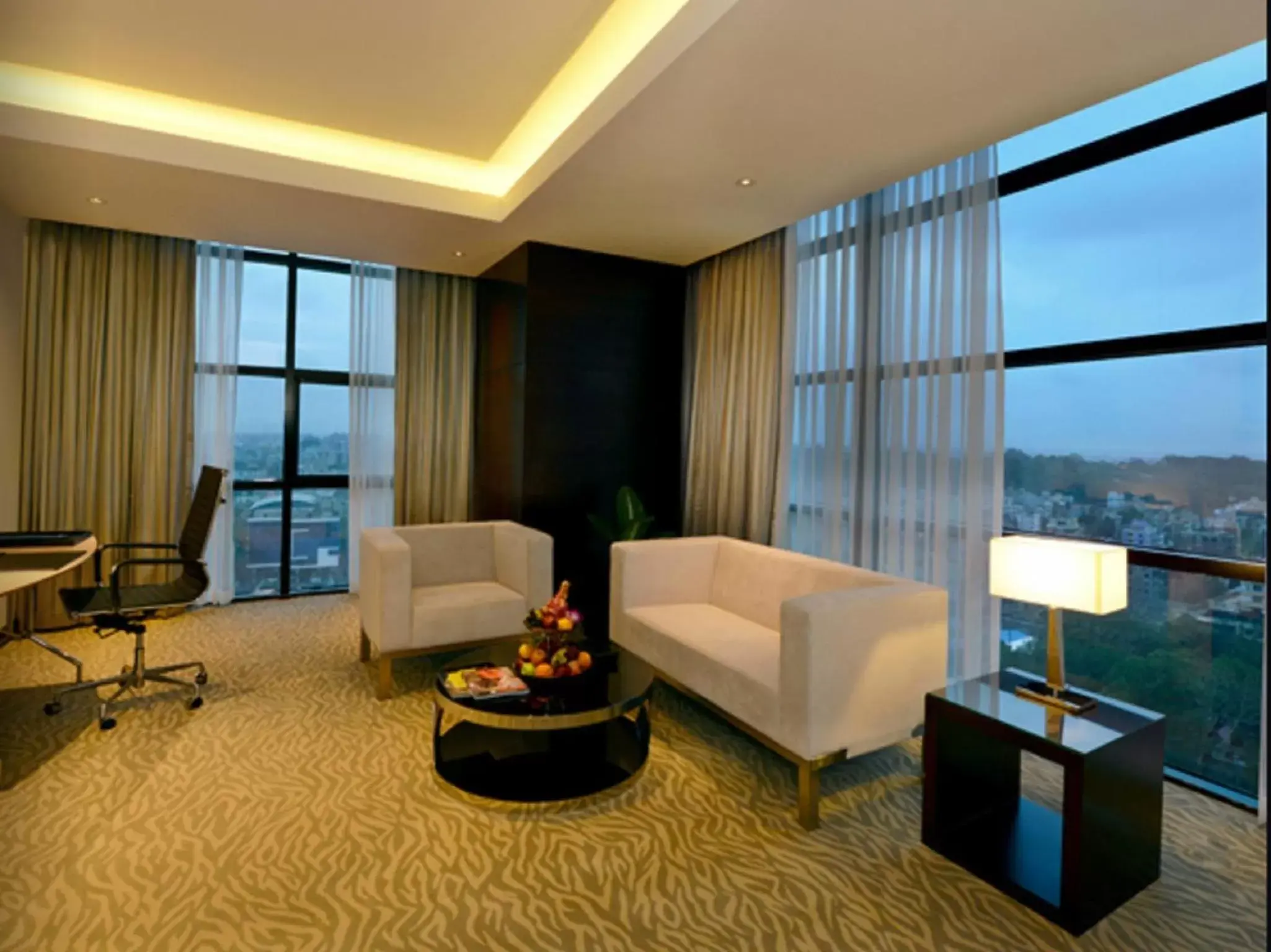 Seating area in Radisson Blu Chattogram Bay View Seating area in Radisson Blu Chattogram Bay View