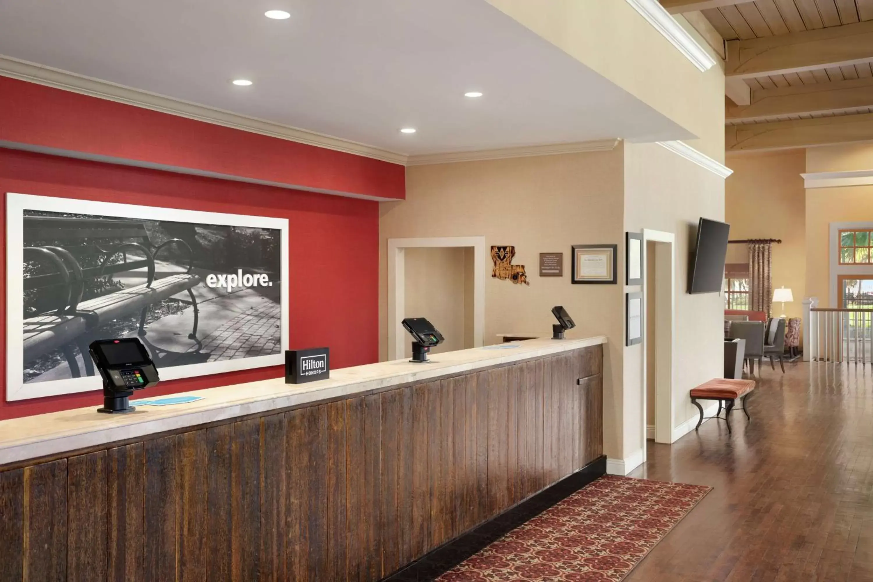 Lobby or reception, Lobby/Reception in Hampton Inn and Suites New Orleans Convention Center
