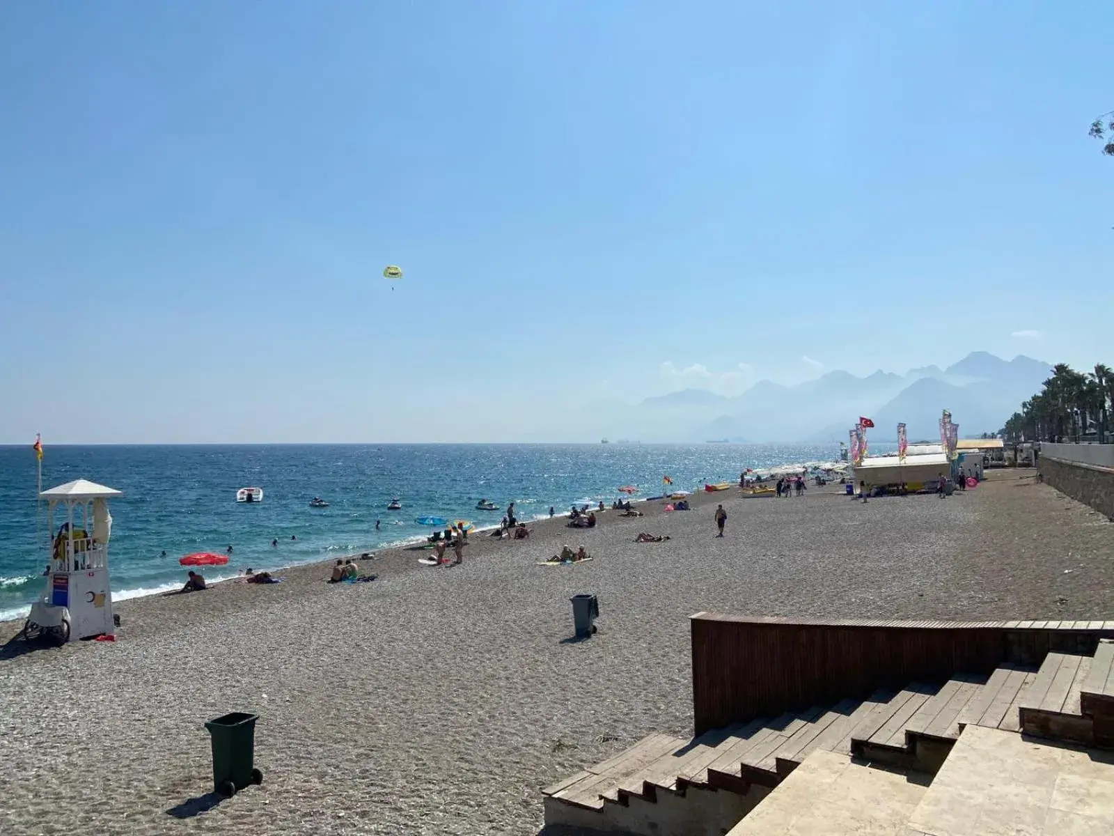 View (from property/room), Beach in Zeynel Hotel