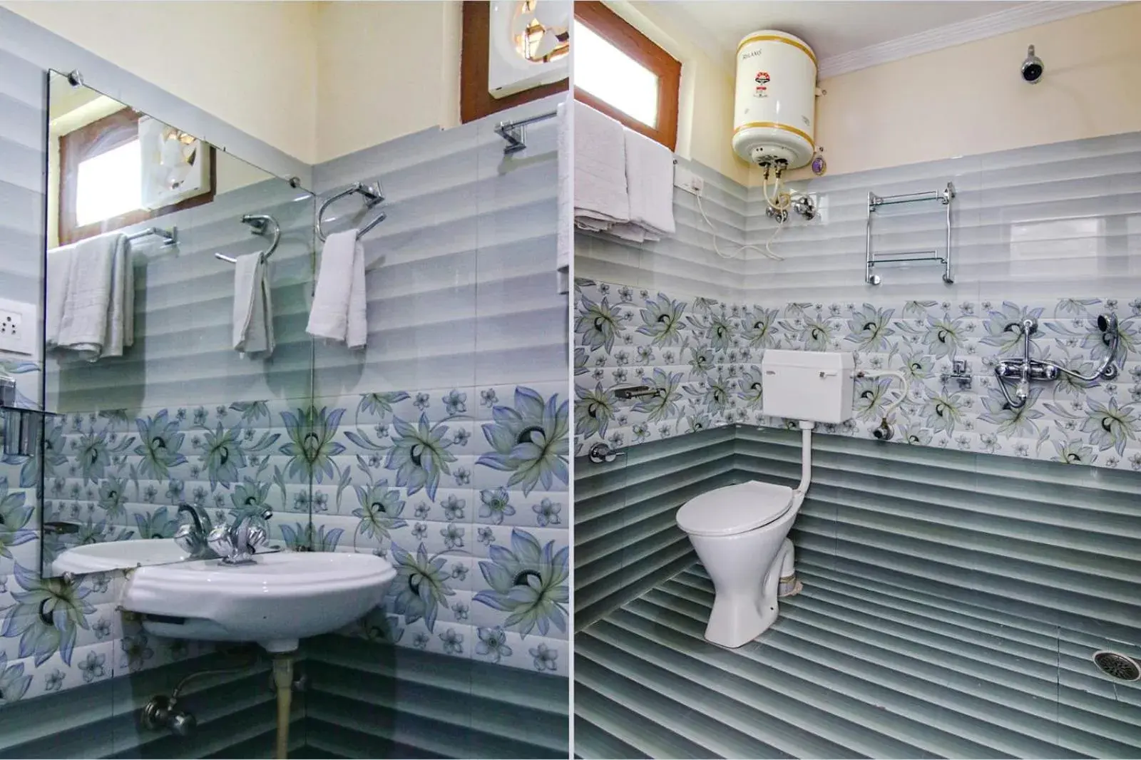 Bathroom in OYO 4205 Hotel Anuj Regency