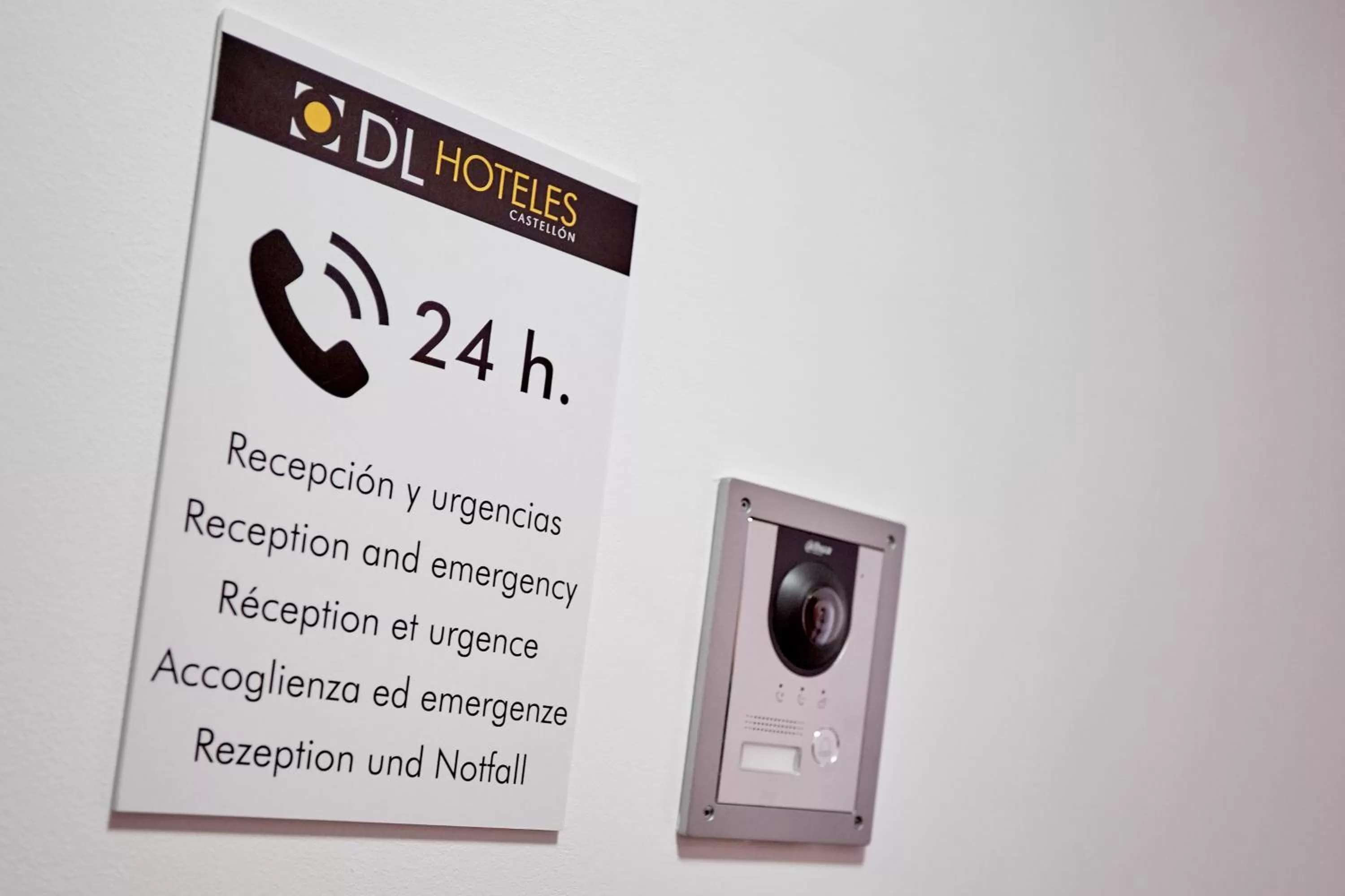 Property logo or sign in Hotel DL Port