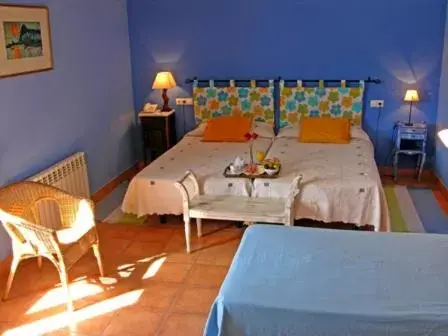 Bed in Hotel La Garapa