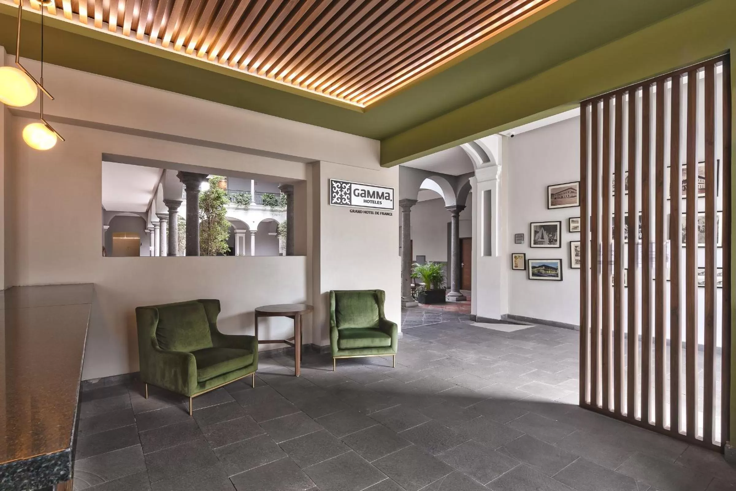 Lobby or reception in Gamma Orizaba Grand Hotel de France