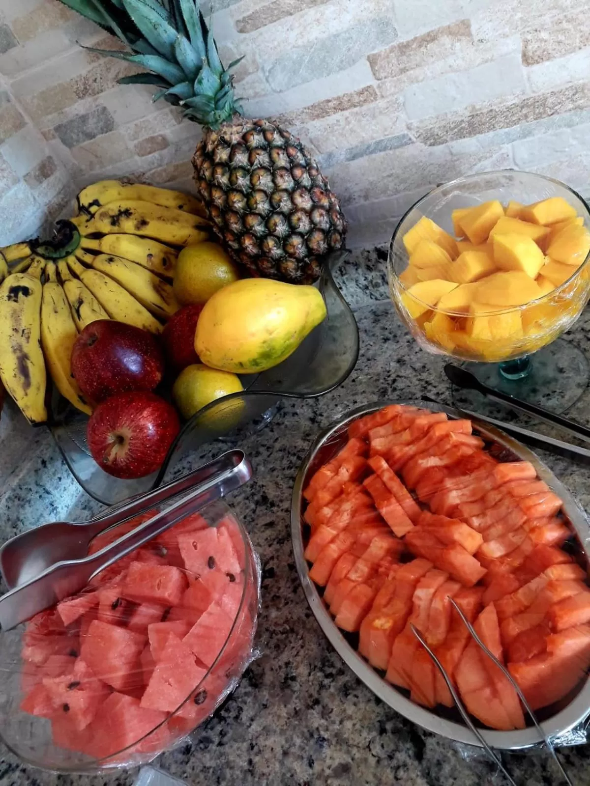 Food and drinks in Pousada Recanto das Oliveiras-Búzios