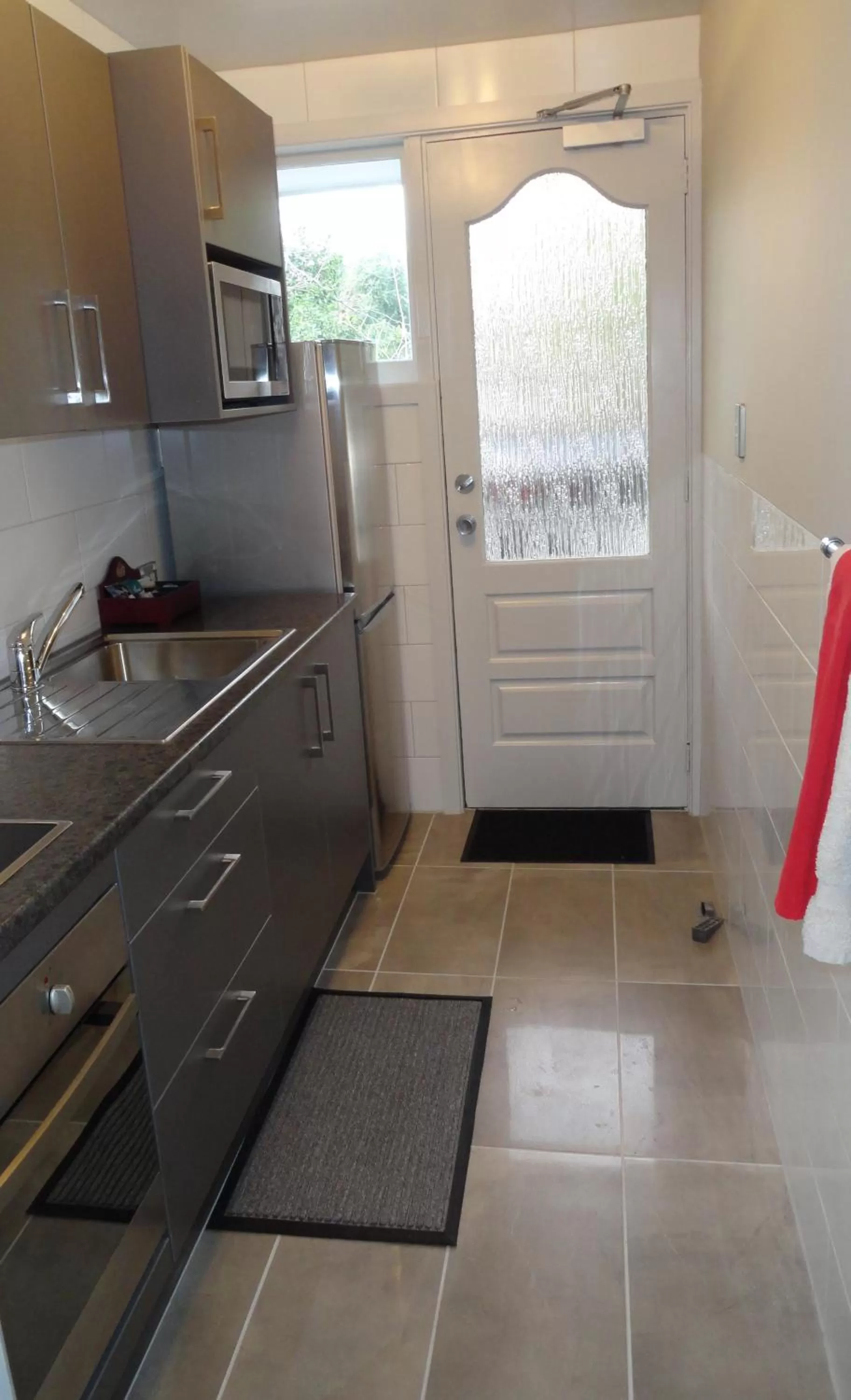 Kitchen or kitchenette in Aarburg Airport Motel