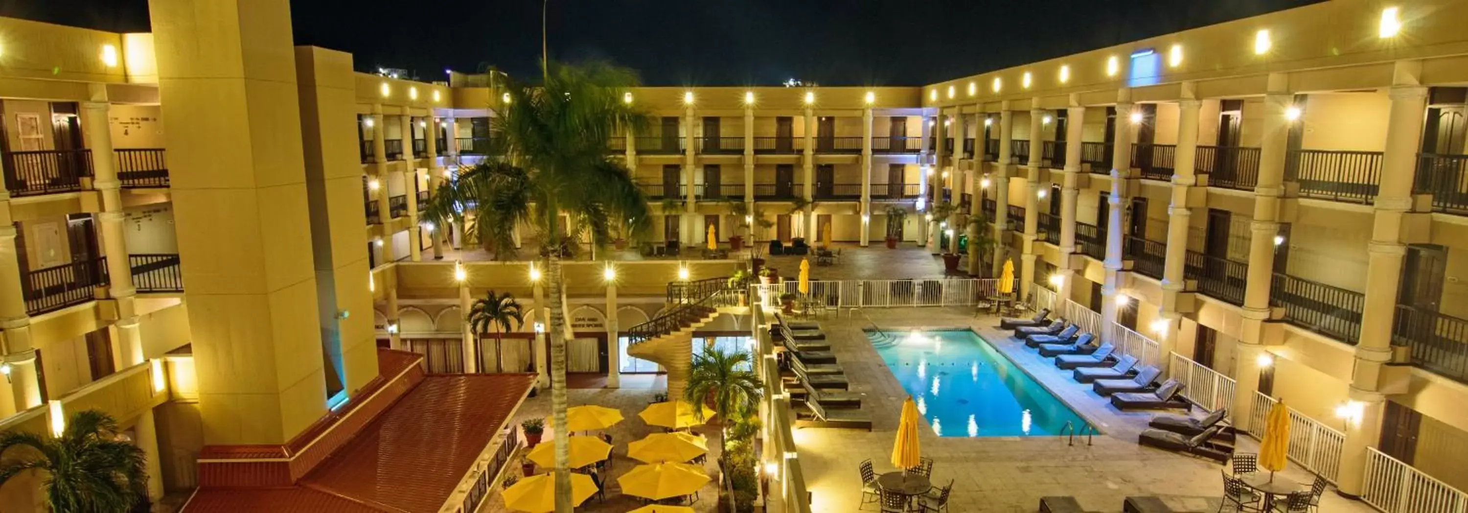 Pool View in Windward Passage Hotel