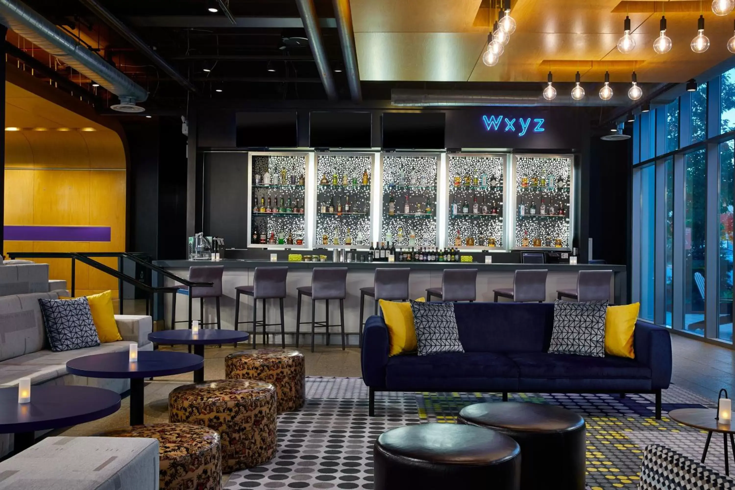 Lounge or bar, Lounge/Bar in Aloft Dulles Airport North