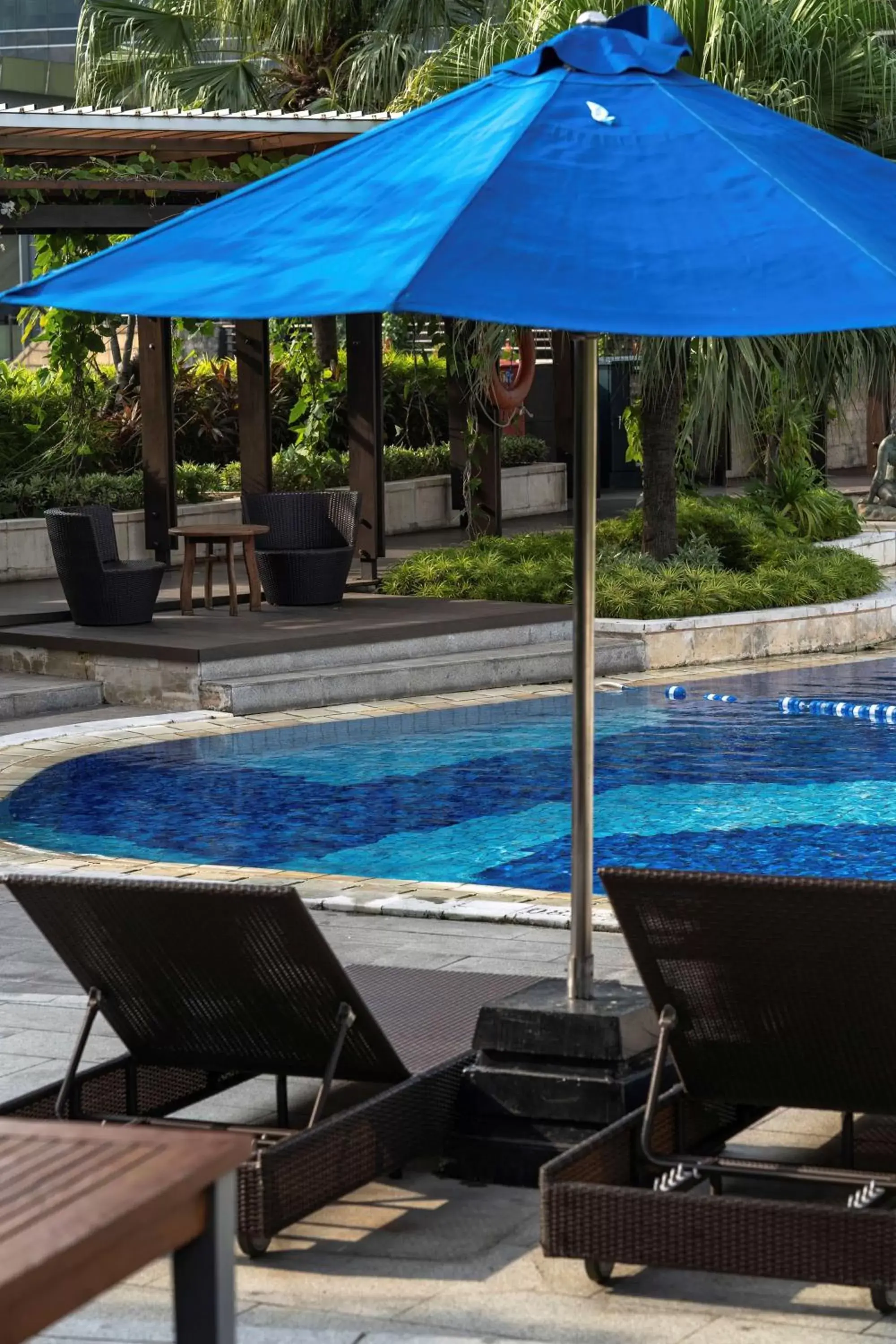 Pool view, Swimming Pool in Hotel Indonesia Kempinski Jakarta