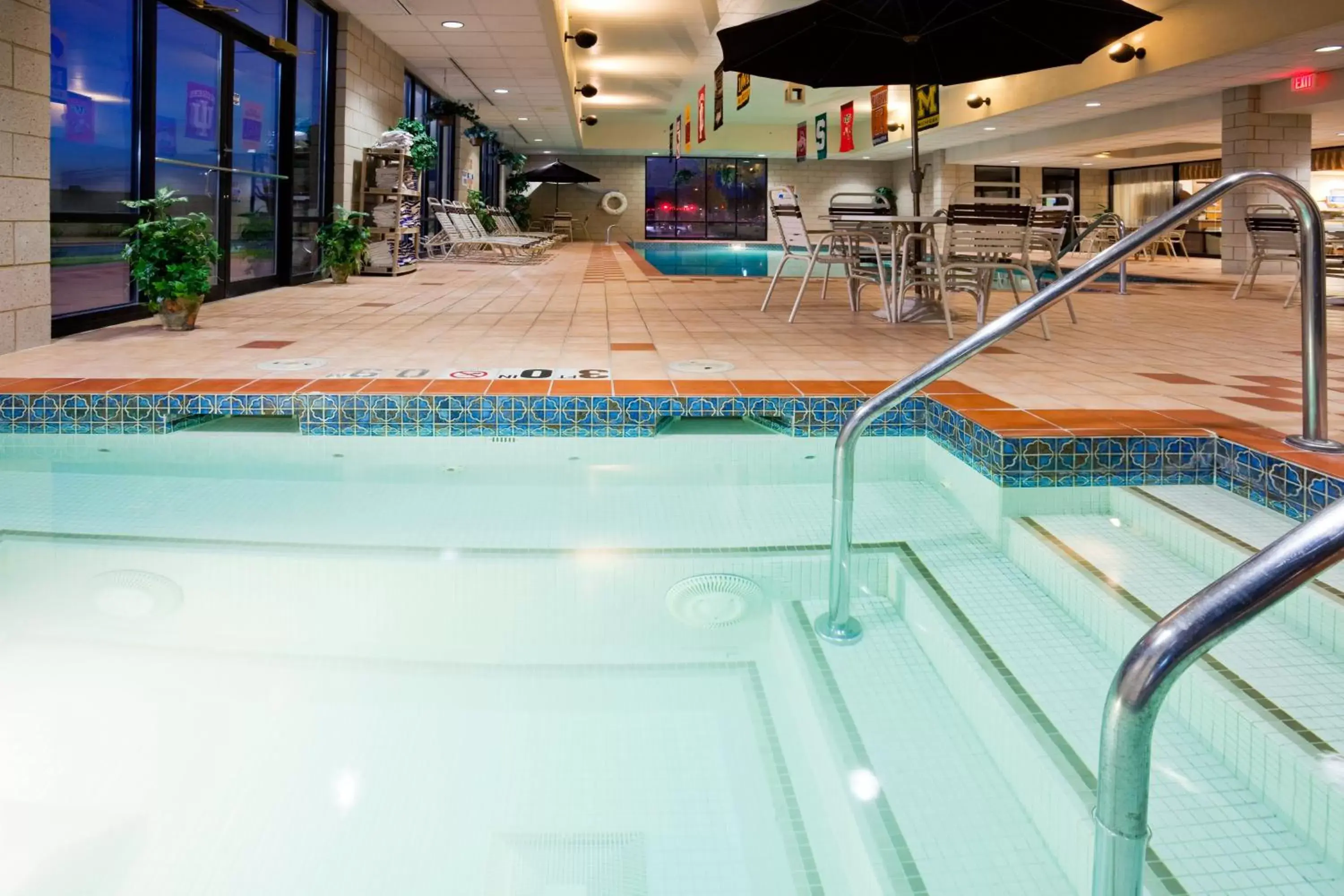 Swimming Pool in Holiday Inn Express Janesville-I-90 & US Highway 14, an IHG Hotel