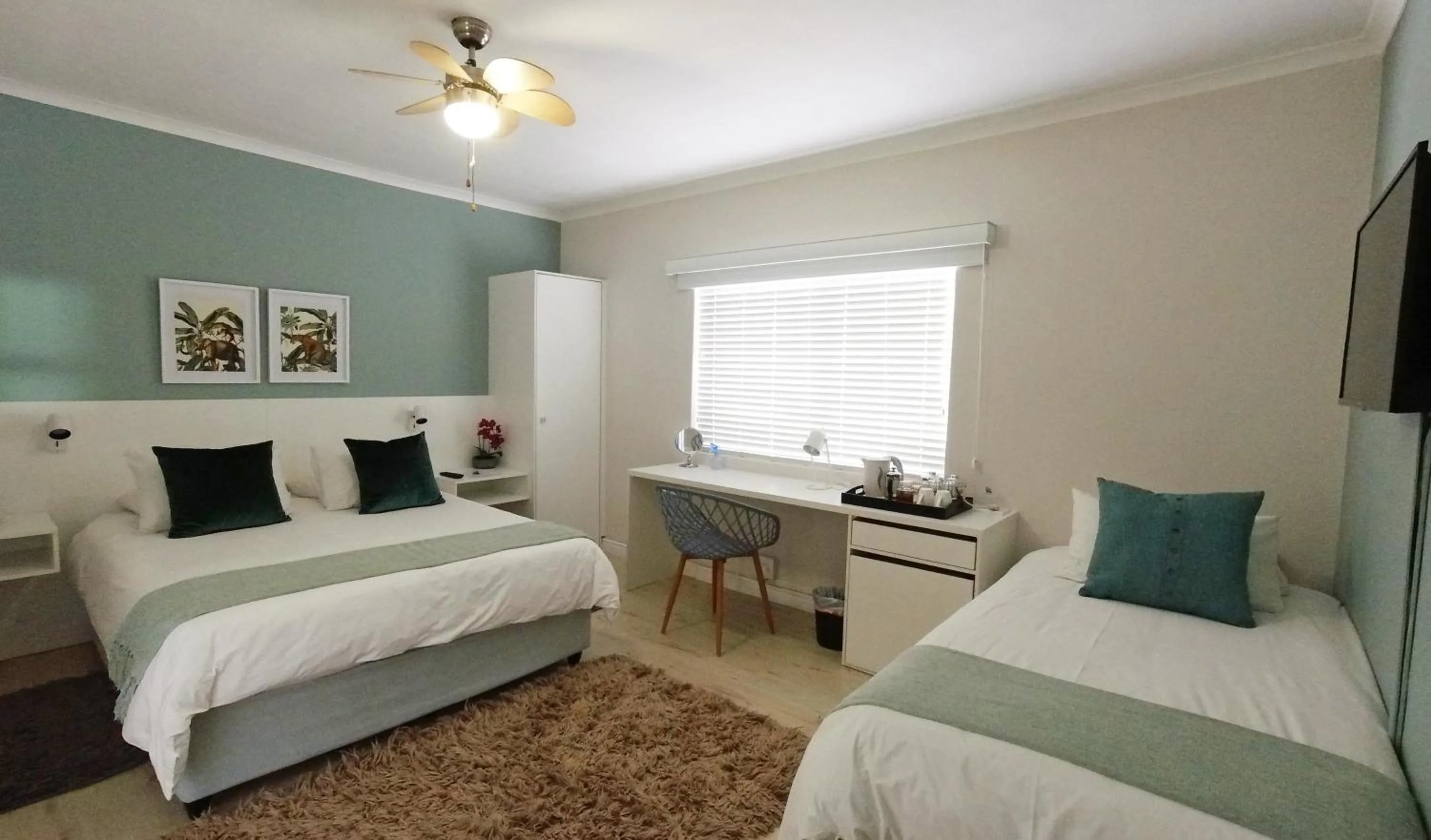 Bed in Dolphin Inn Guesthouse