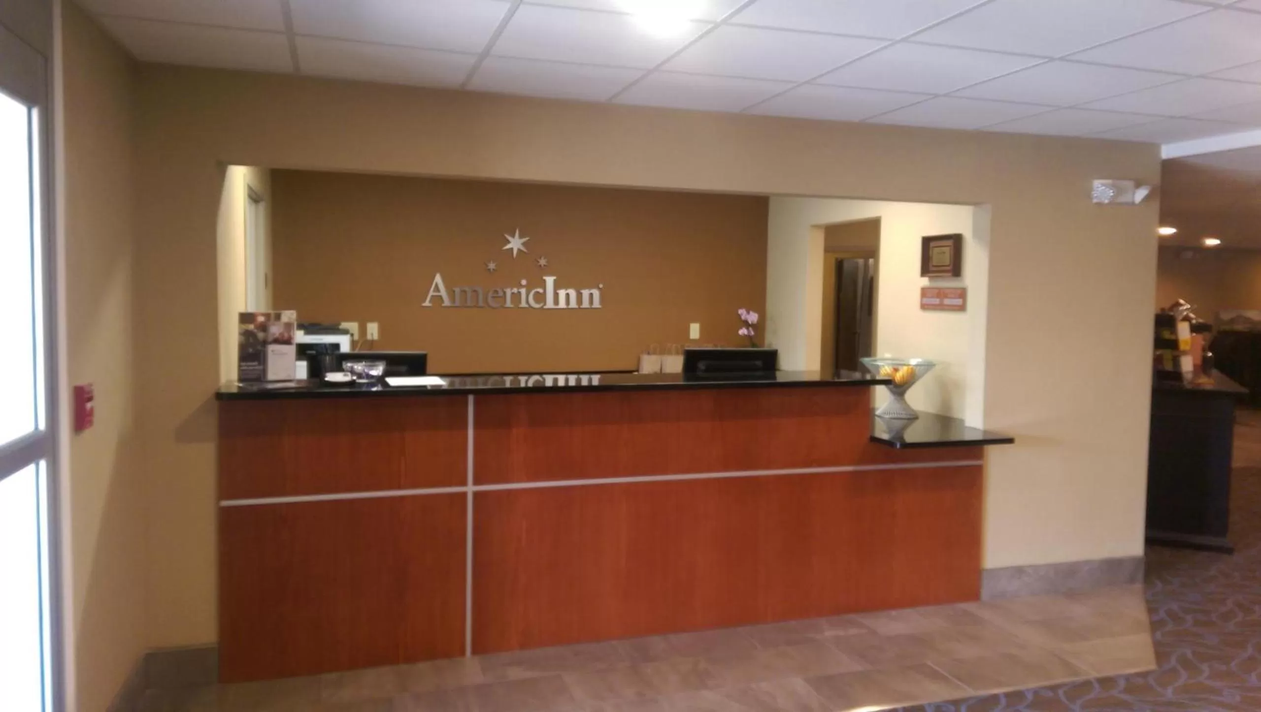 Lobby or reception in AmericInn by Wyndham Sleepy Eye