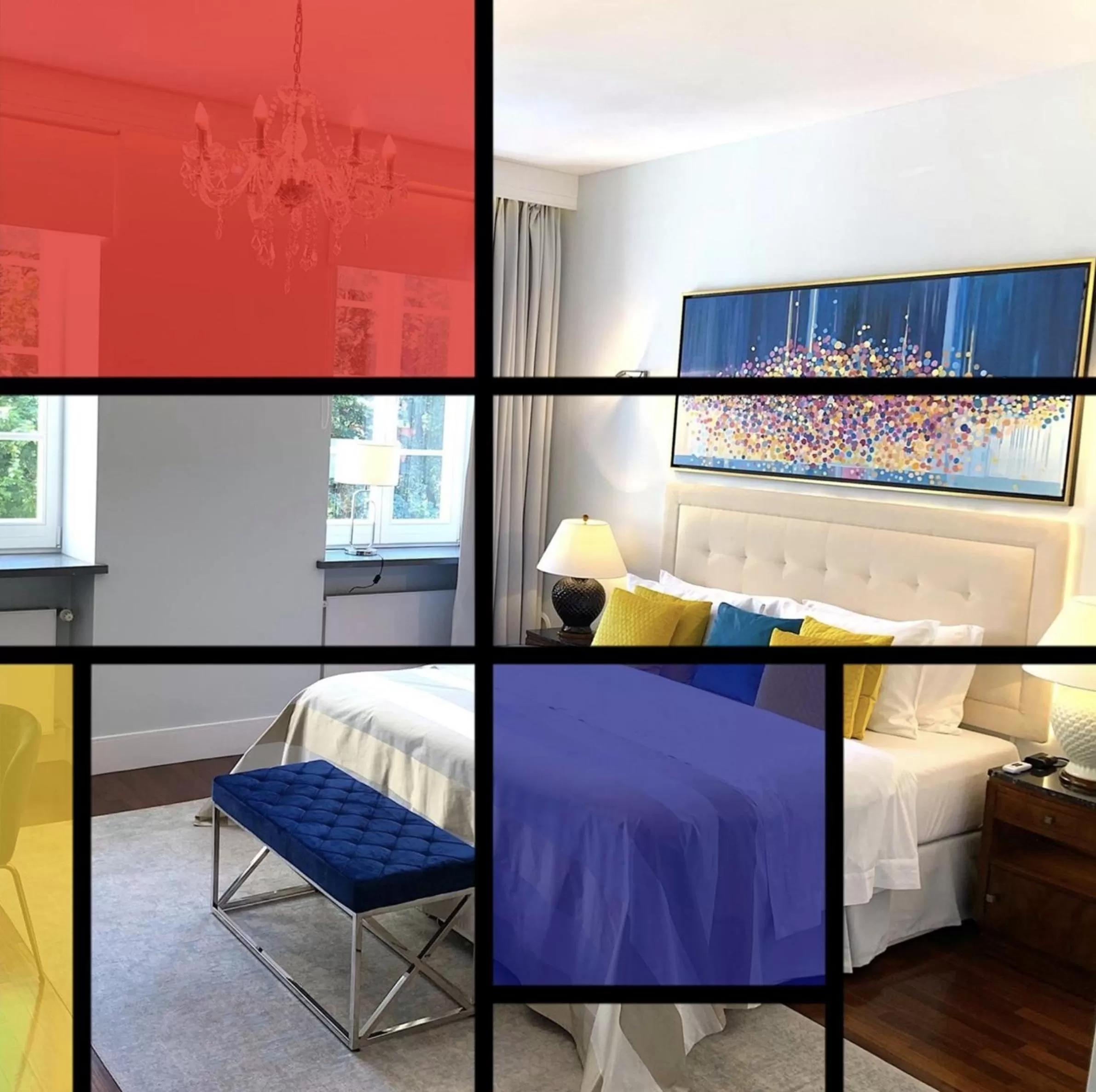 Decorative detail in MONDRIAN Luxury Apartments Old Town