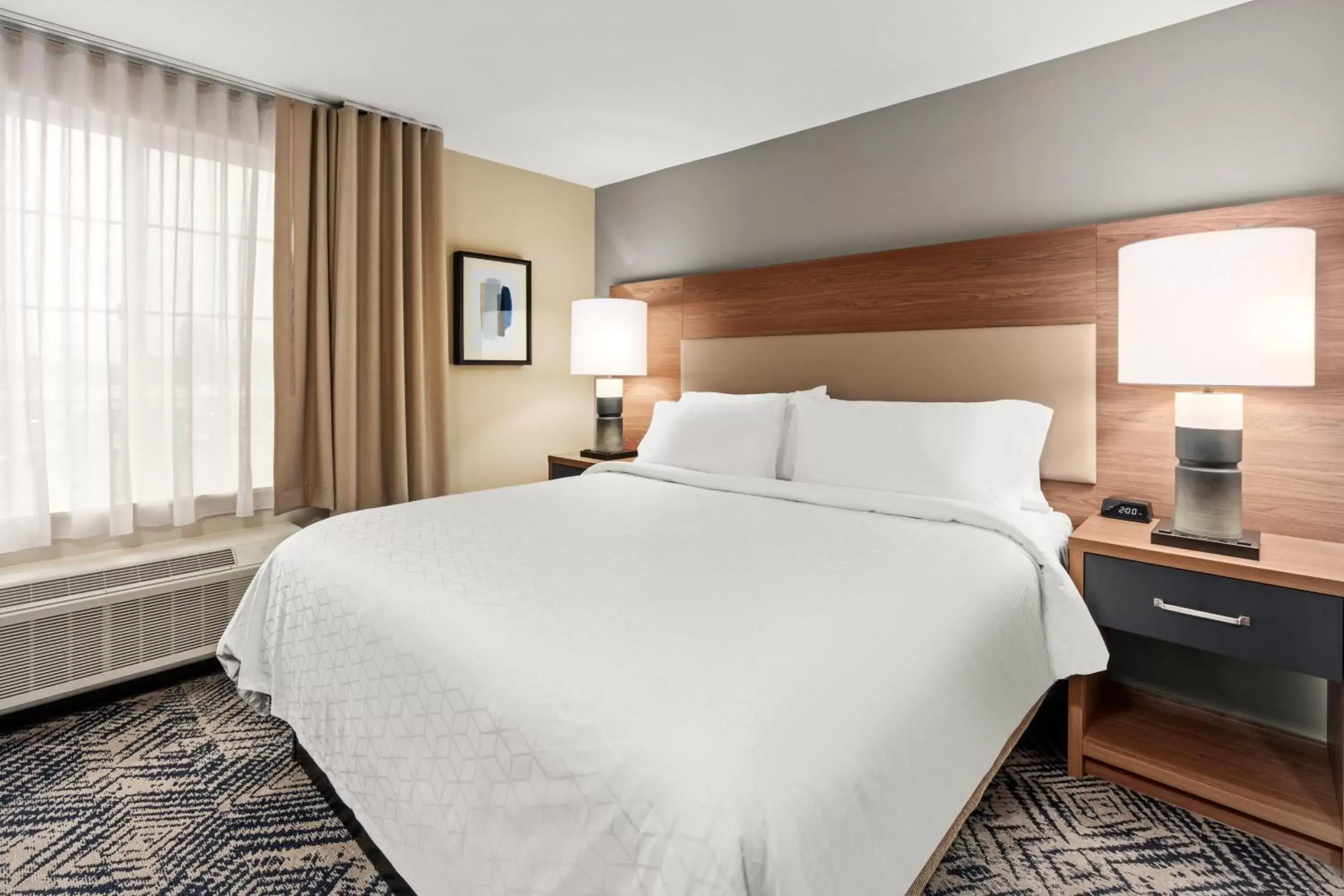 Photo of the whole room, Bed in Candlewood Suites Sumner Puyallup Area by IHG Photo of the whole room, Bed in Candlewood Suites Sumner Puyallup Area by IHG