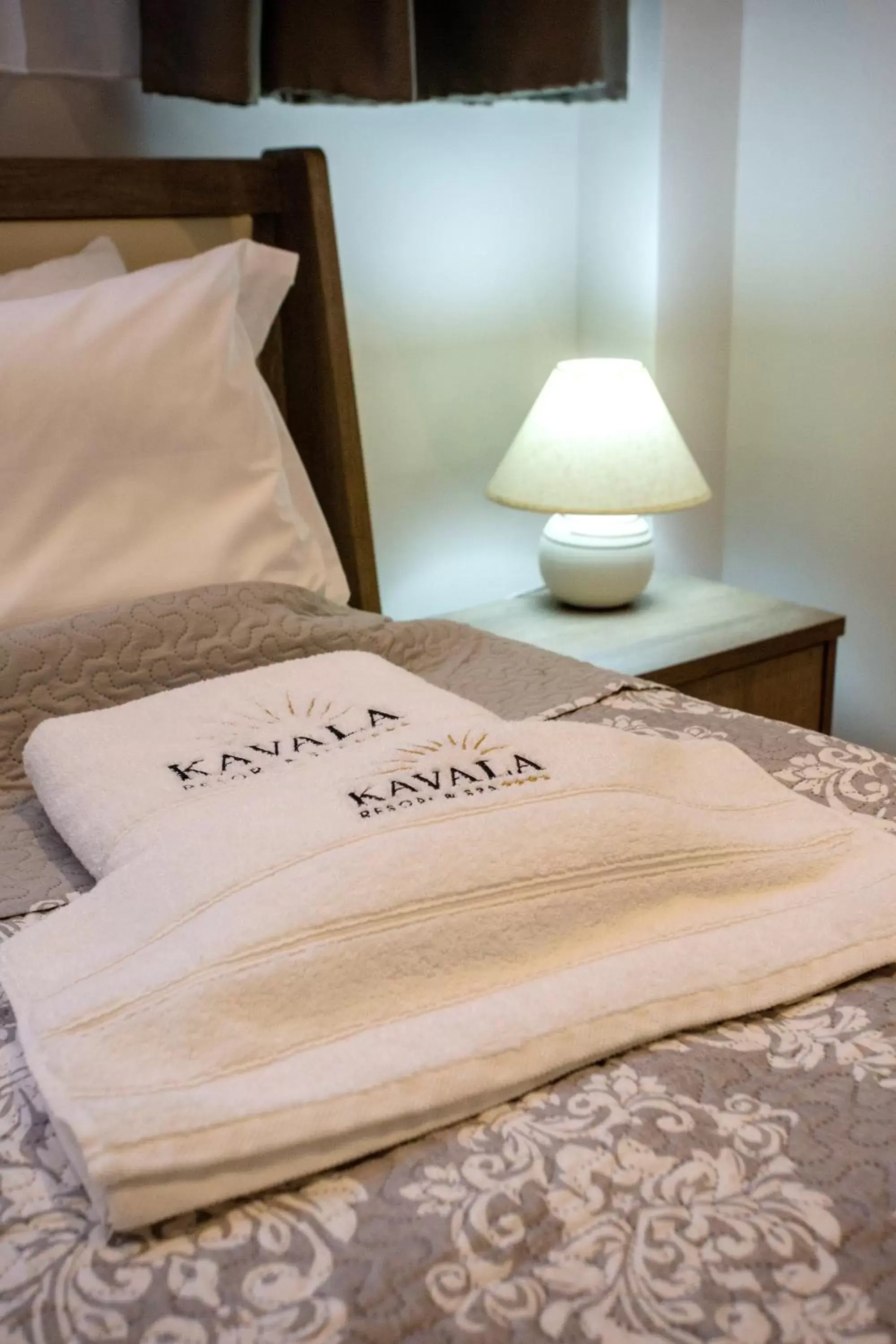 Bed in Kavala Resort & Spa