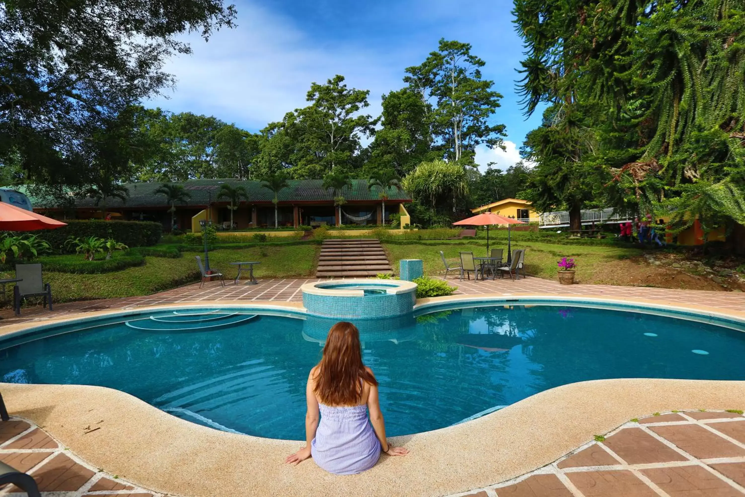 Swimming Pool in Hotel Villa Florencia