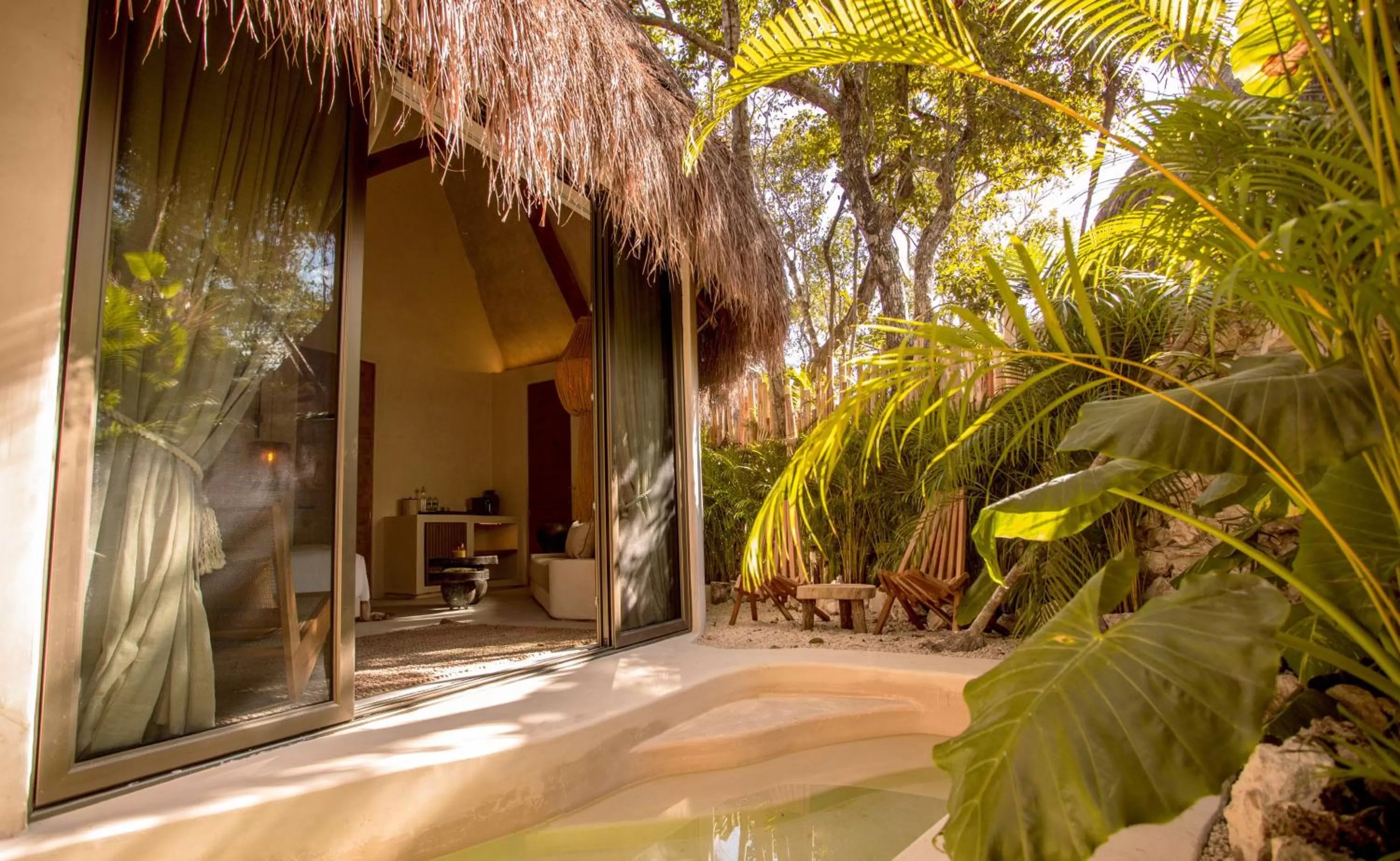 Patio in Hotel Muaré Tulum Wellness and Spa