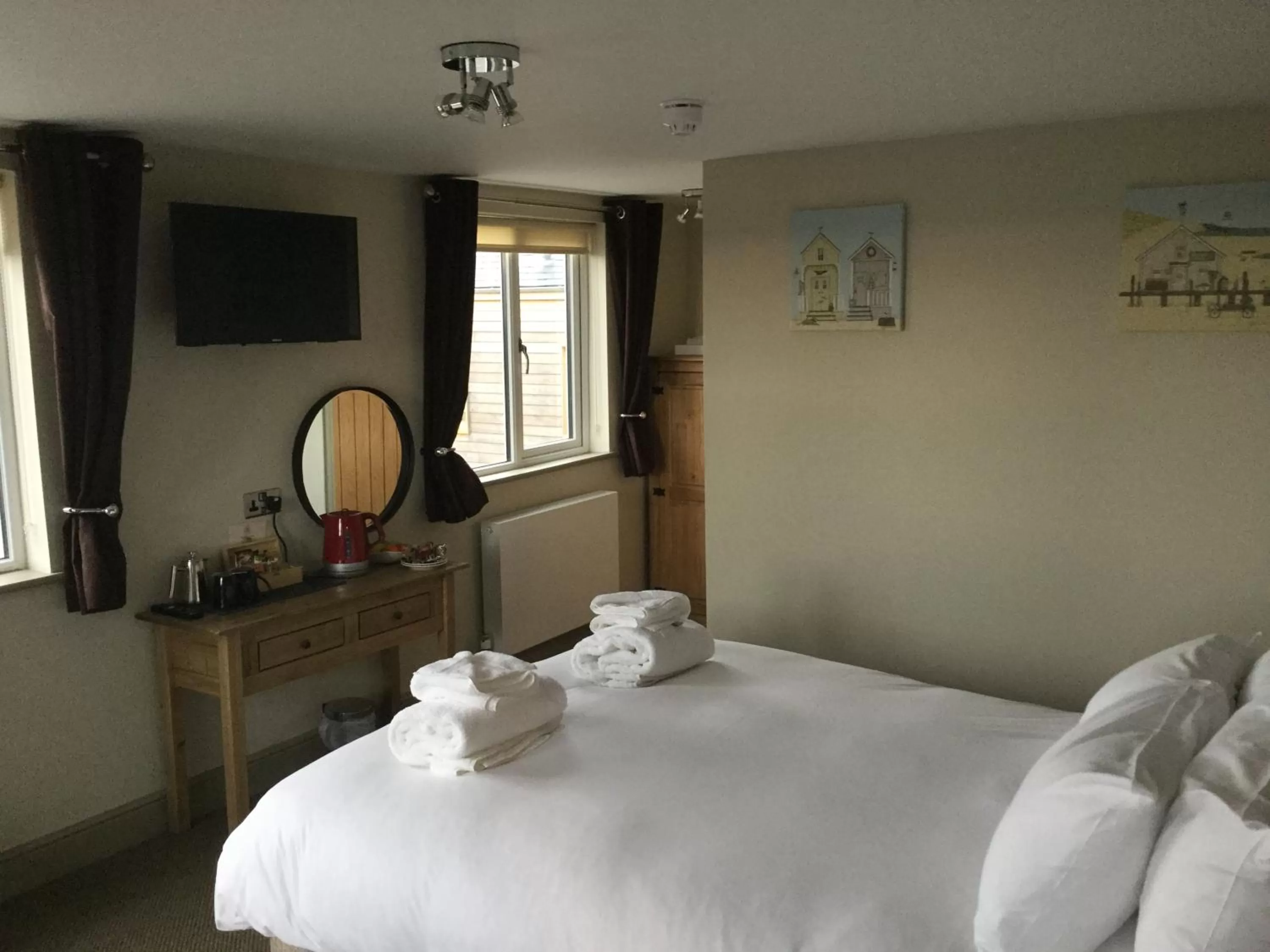 Bed in The Sail Loft