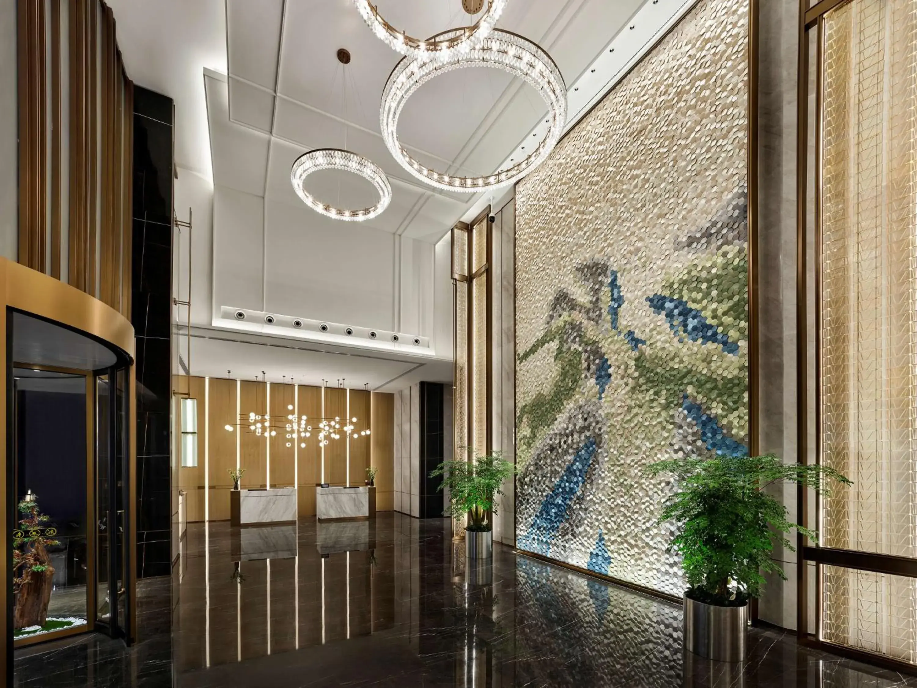 Lobby or reception in DoubleTree By Hilton Chengdu Riverside
