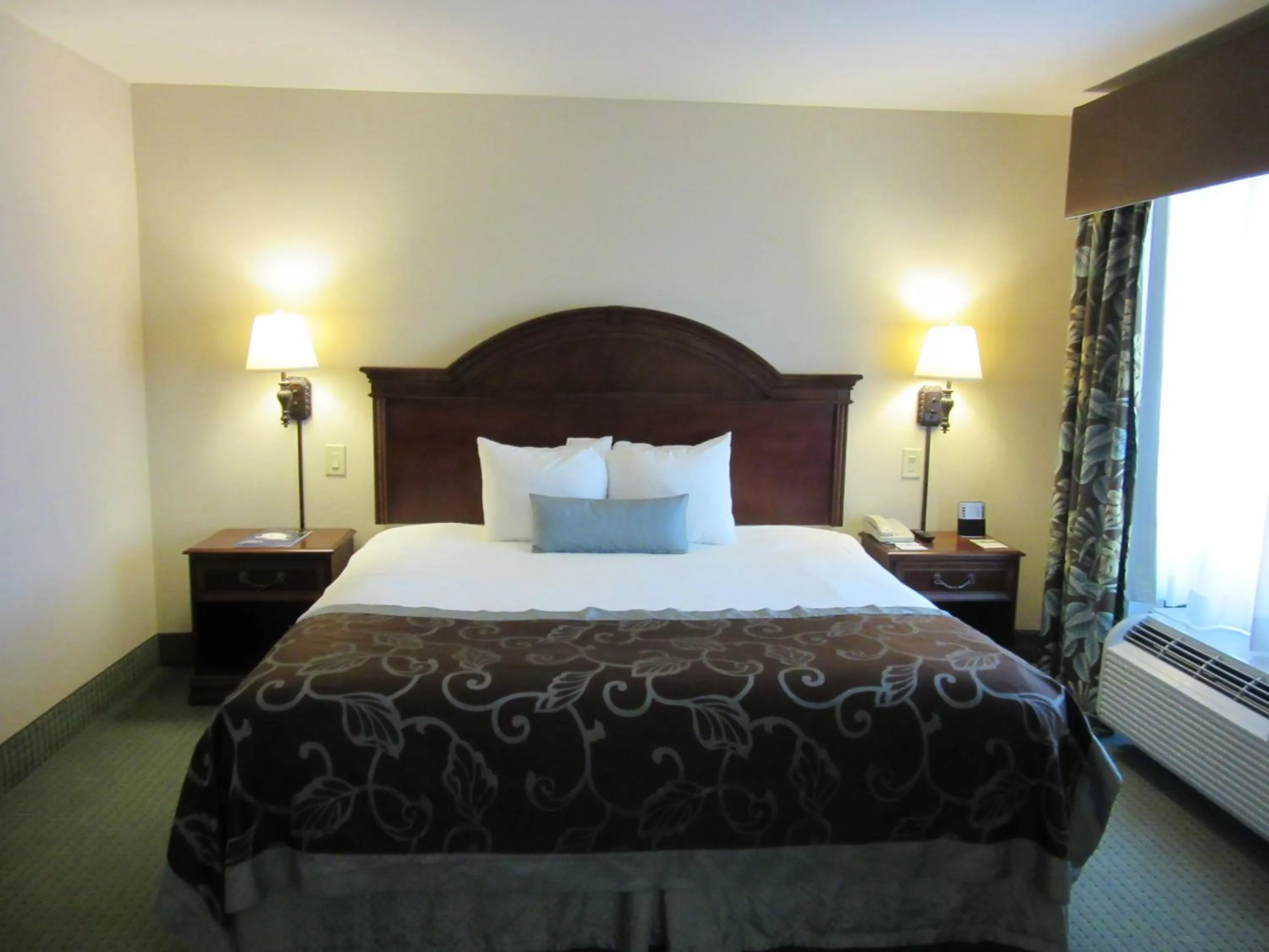 Bed in Wingate by Wyndham Charleston Southern University