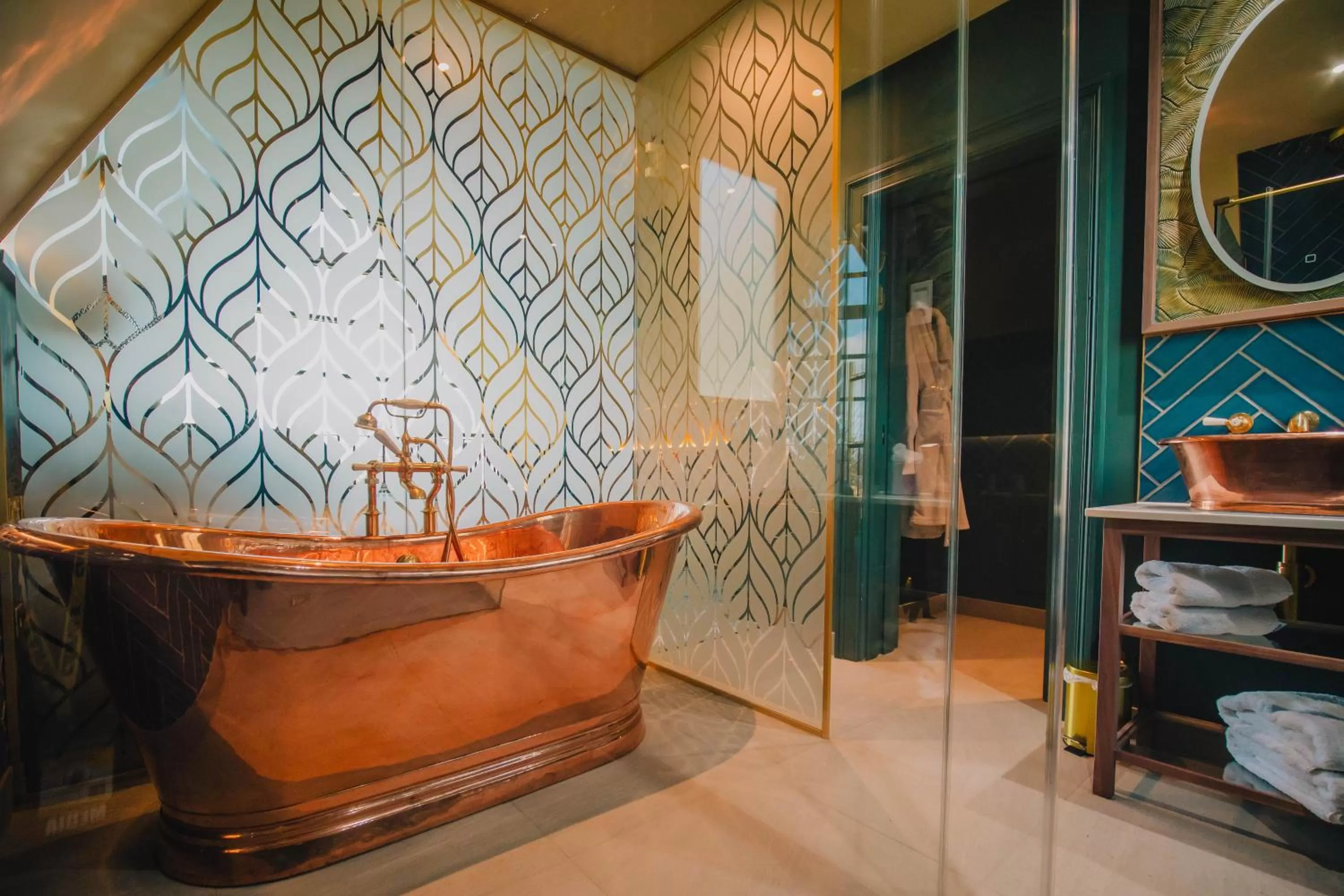 Shower in Ramside Hall Hotel, Golf & Spa