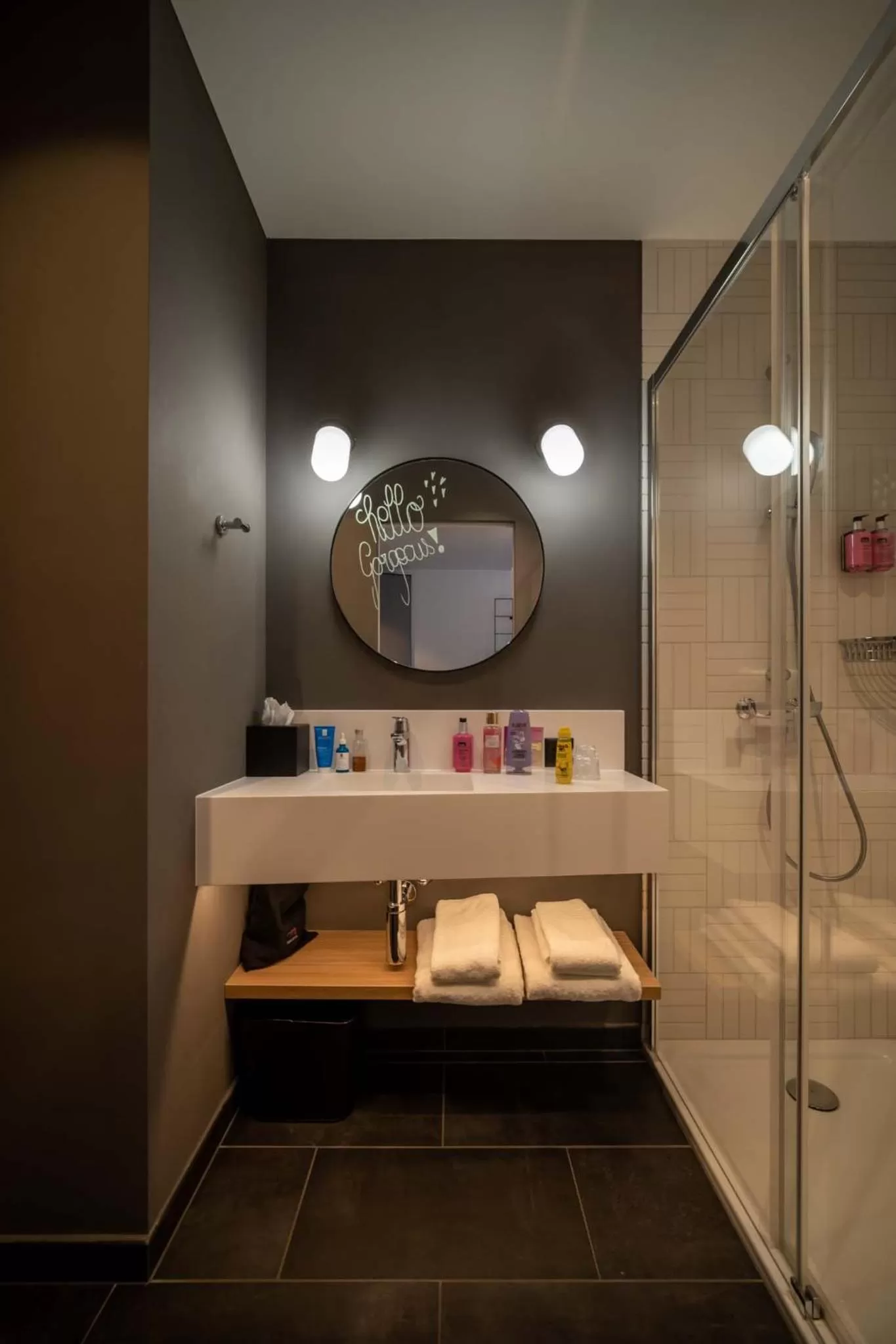 Bathroom in Moxy Sion