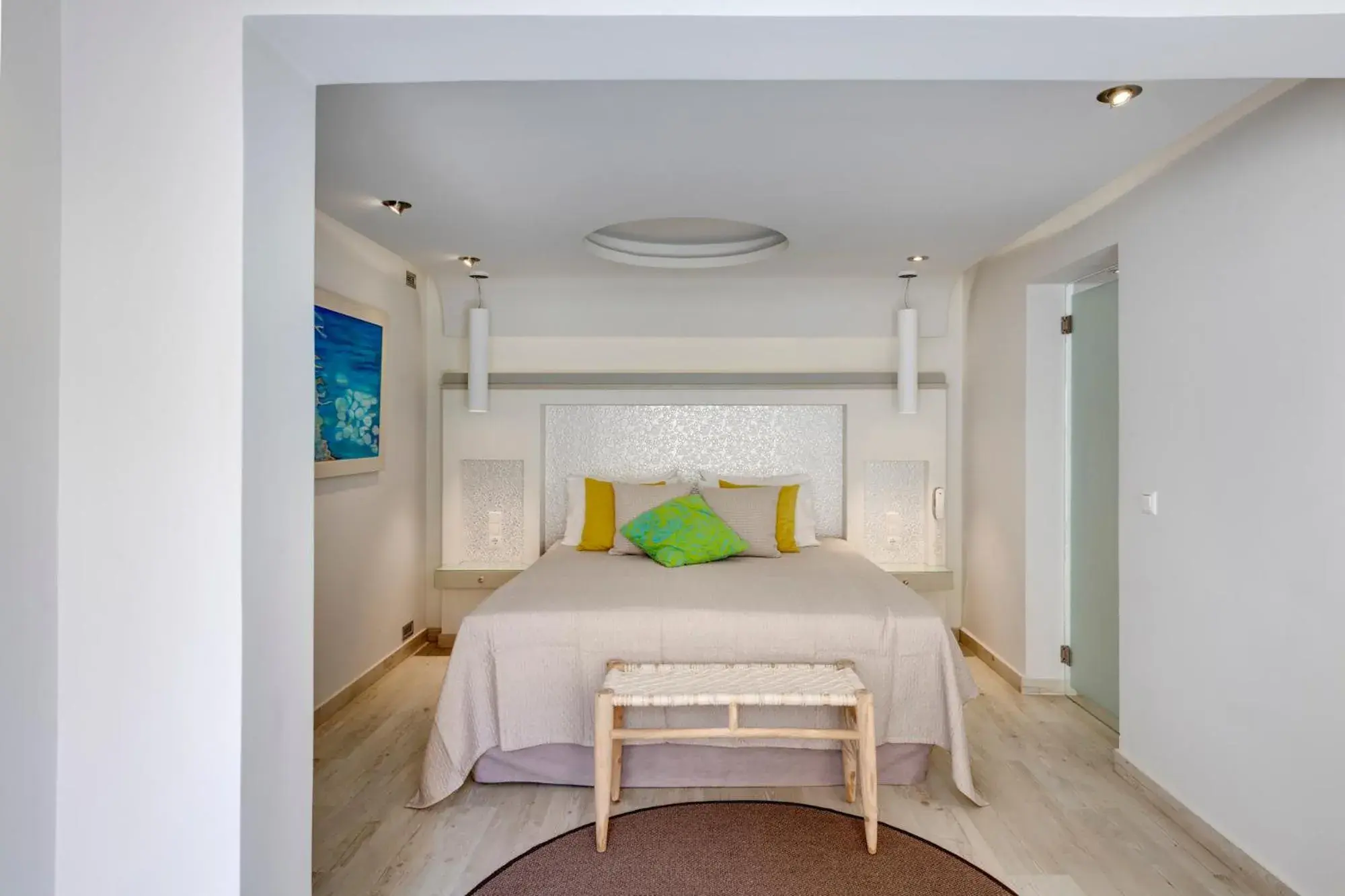 Bed in Kouros Art Hotel (Adults Only)