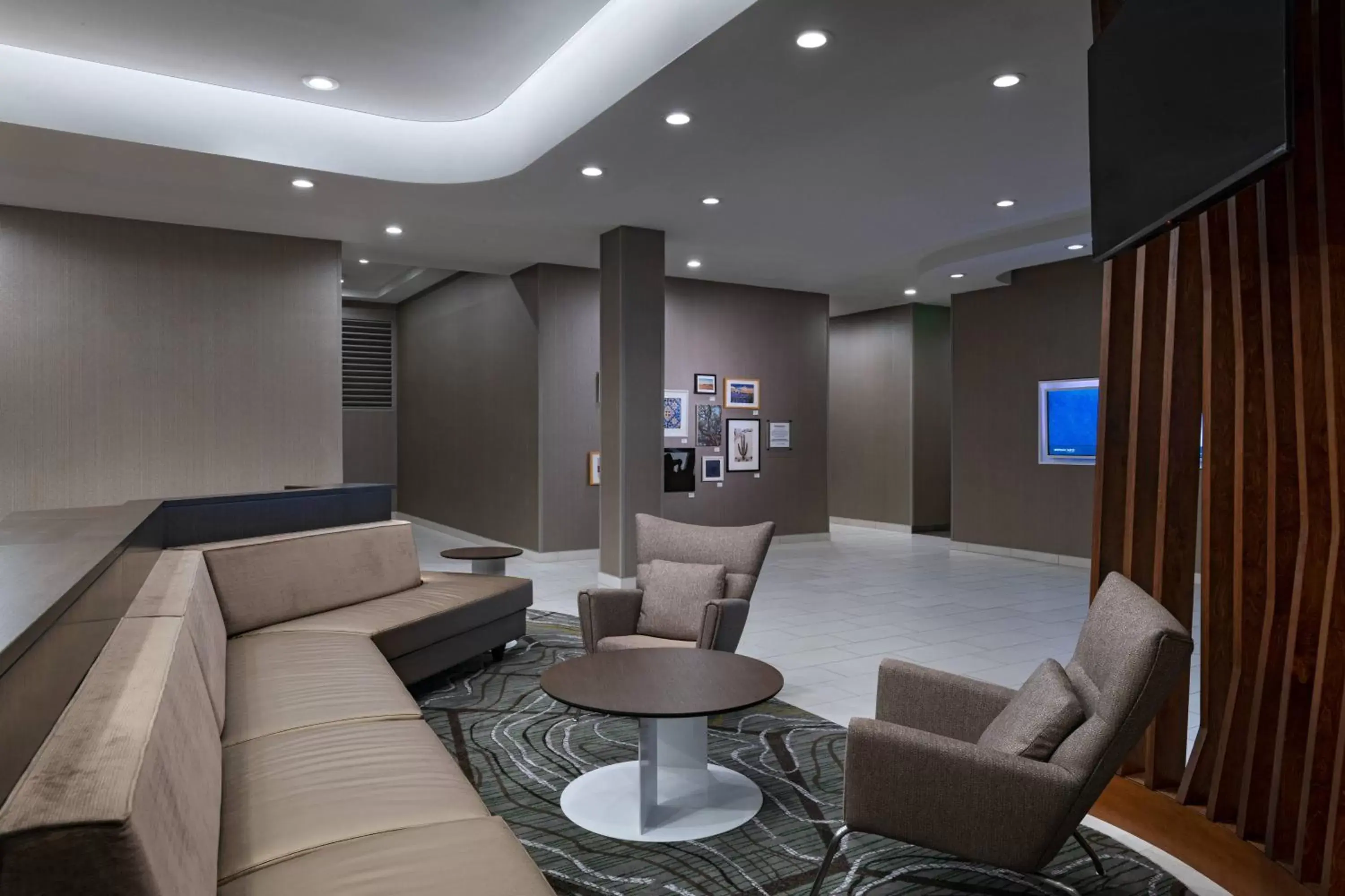 Lobby or reception, Seating Area in SpringHill Suites Waco
