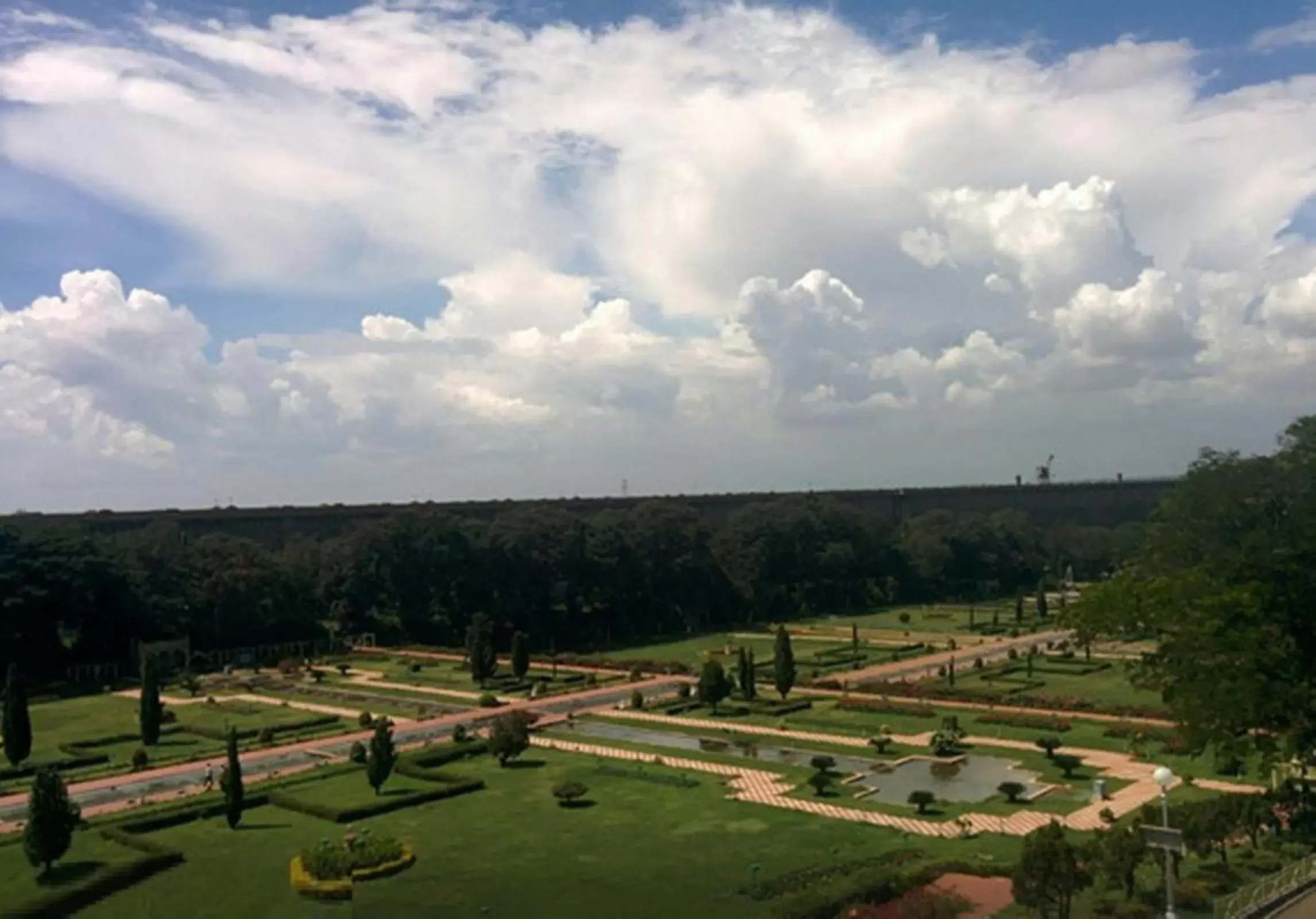 Garden view, Bird's-eye View in Royal Orchid Brindavan Garden Mysore