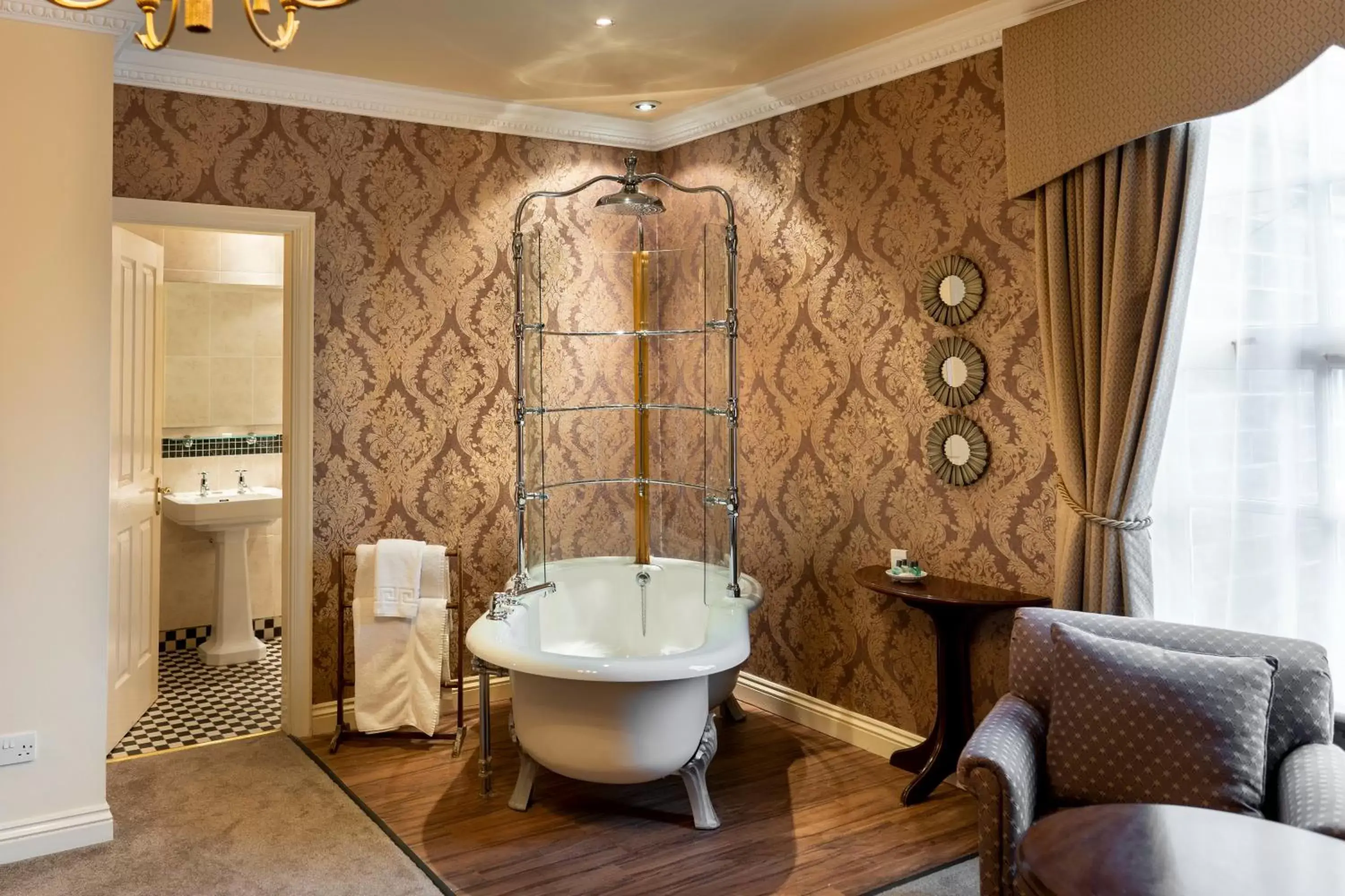 Bath, Bathroom in Ringwood Hall Hotel & Spa