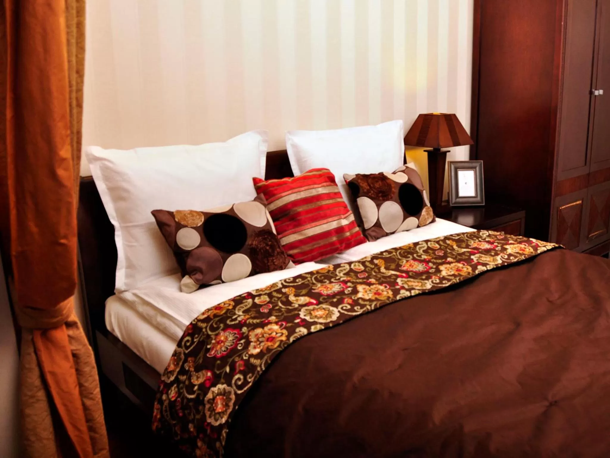 Bed in SleepWalker Boutique Suites