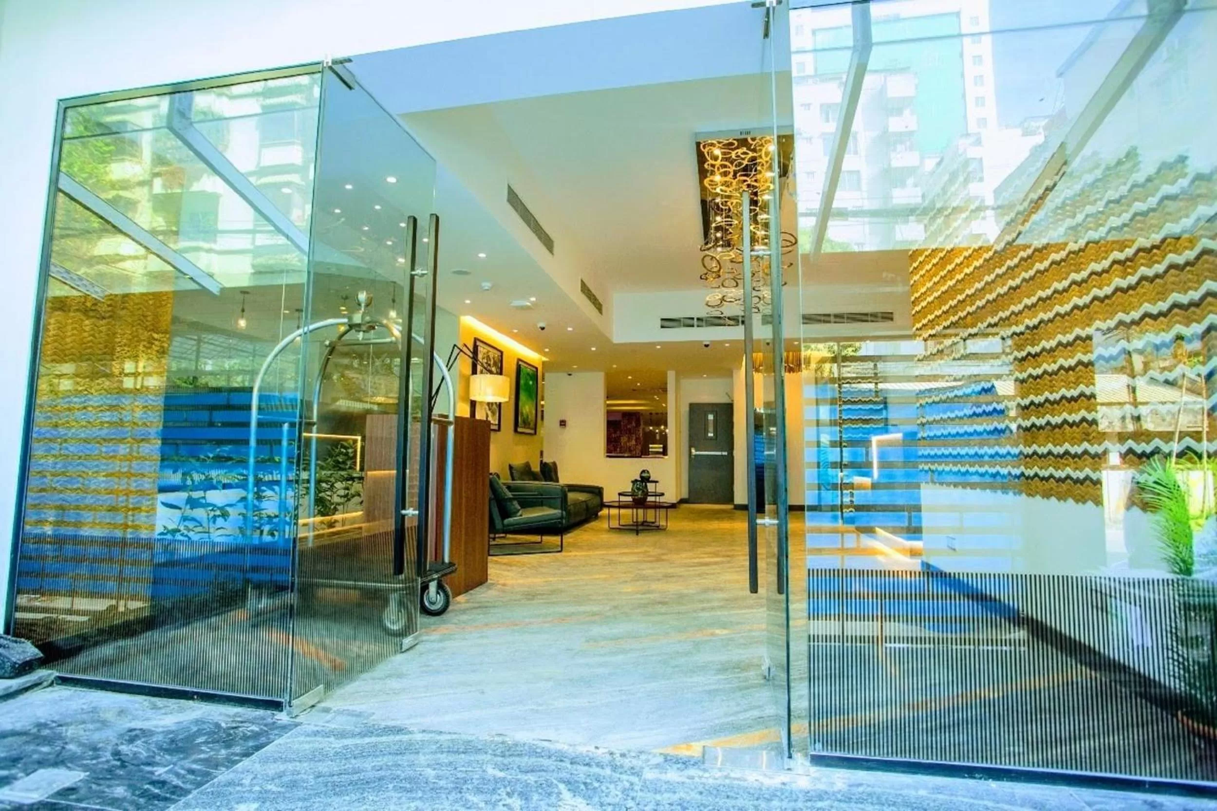 Facade/entrance in Hotel Omni Residency Dhaka