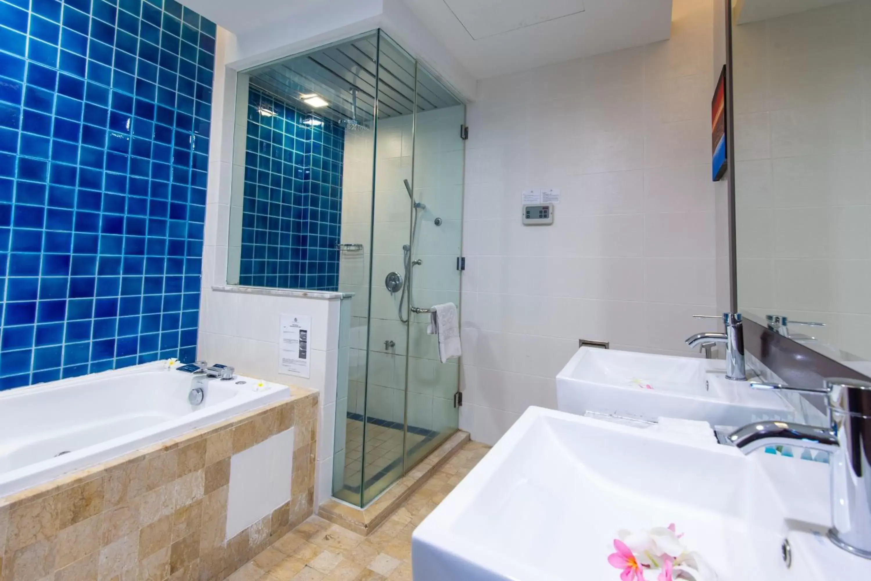 Bathroom in Sabah Beach Villas & Suites