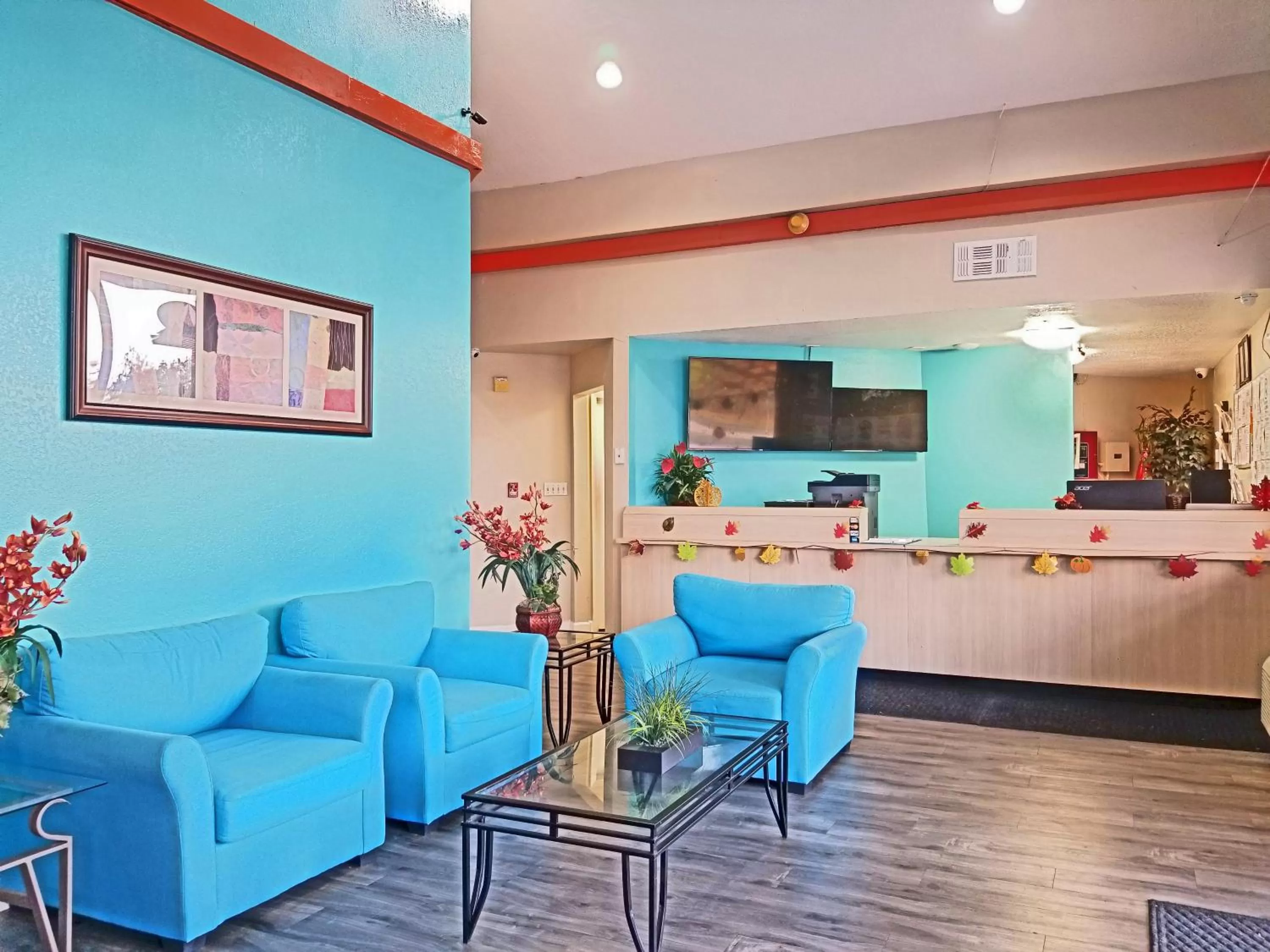 Lobby or reception in Howard Johnson by Wyndham Houston Hobby Airport
