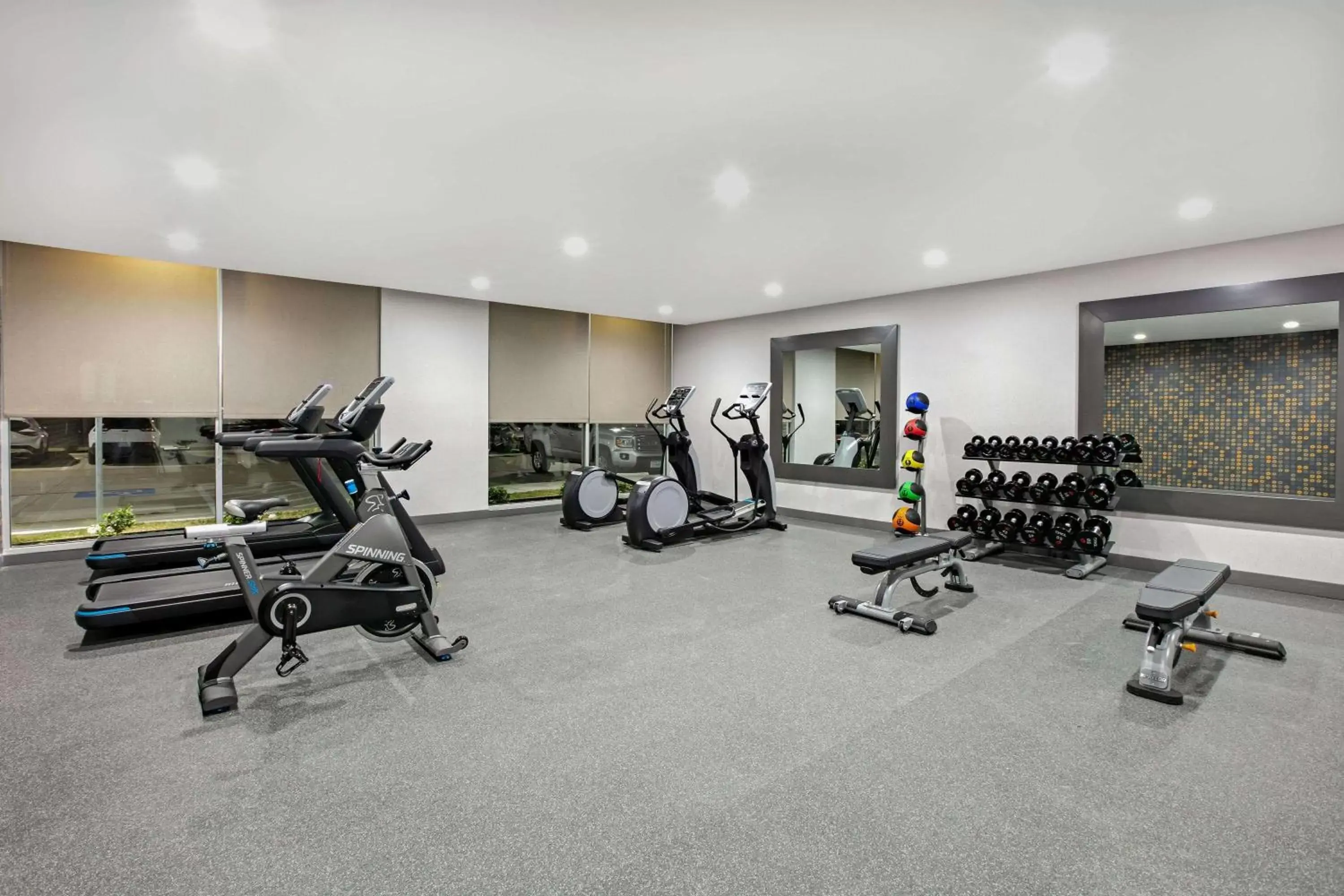 Fitness centre/facilities, Fitness Center/Facilities in La Quinta Inn & Suites DFW West-Glade-Parks