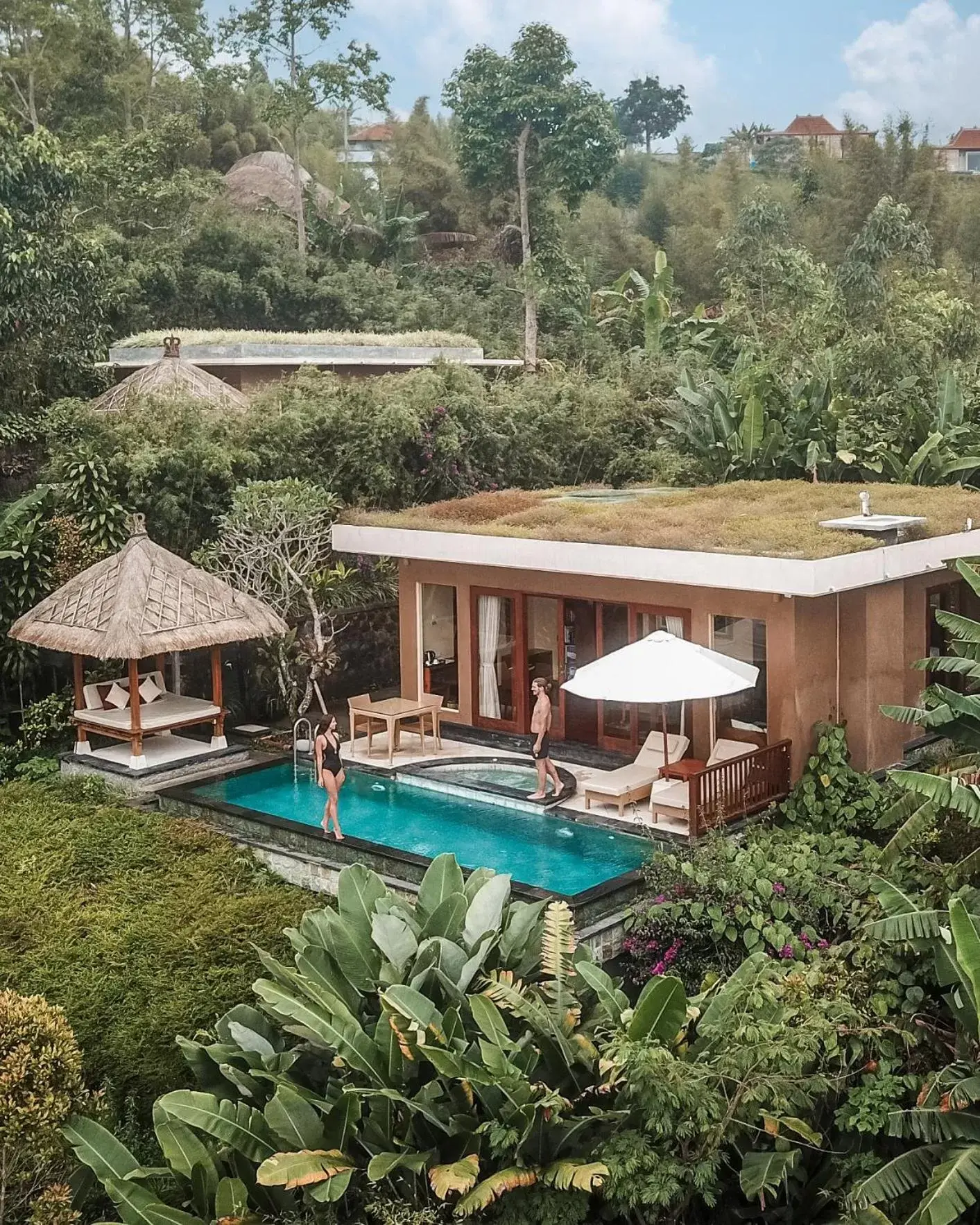 View (from property/room), Swimming Pool in Munduk Moding Plantation Nature Resort & Spa