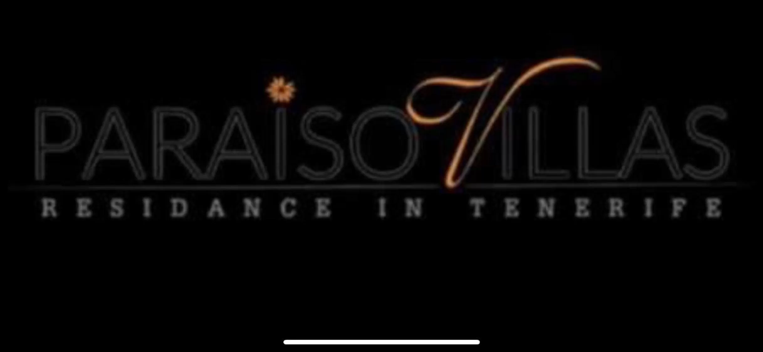 Property Logo/Sign in Paraiso villas